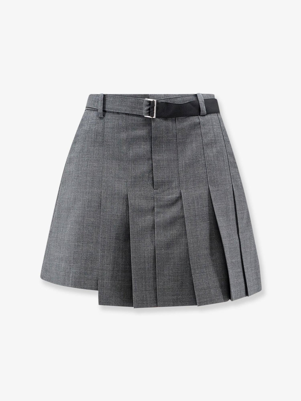 Sacai Women Pleated Wool Shorts SACAI