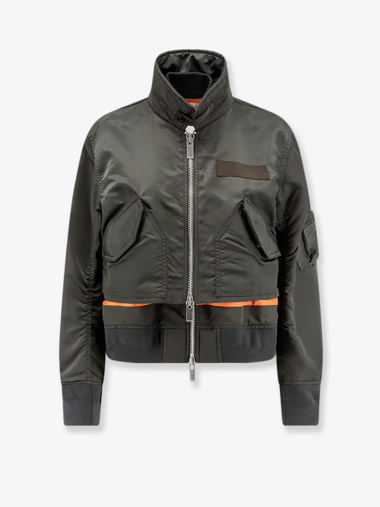 Sacai Women Cropped Nylon Jacket SACAI