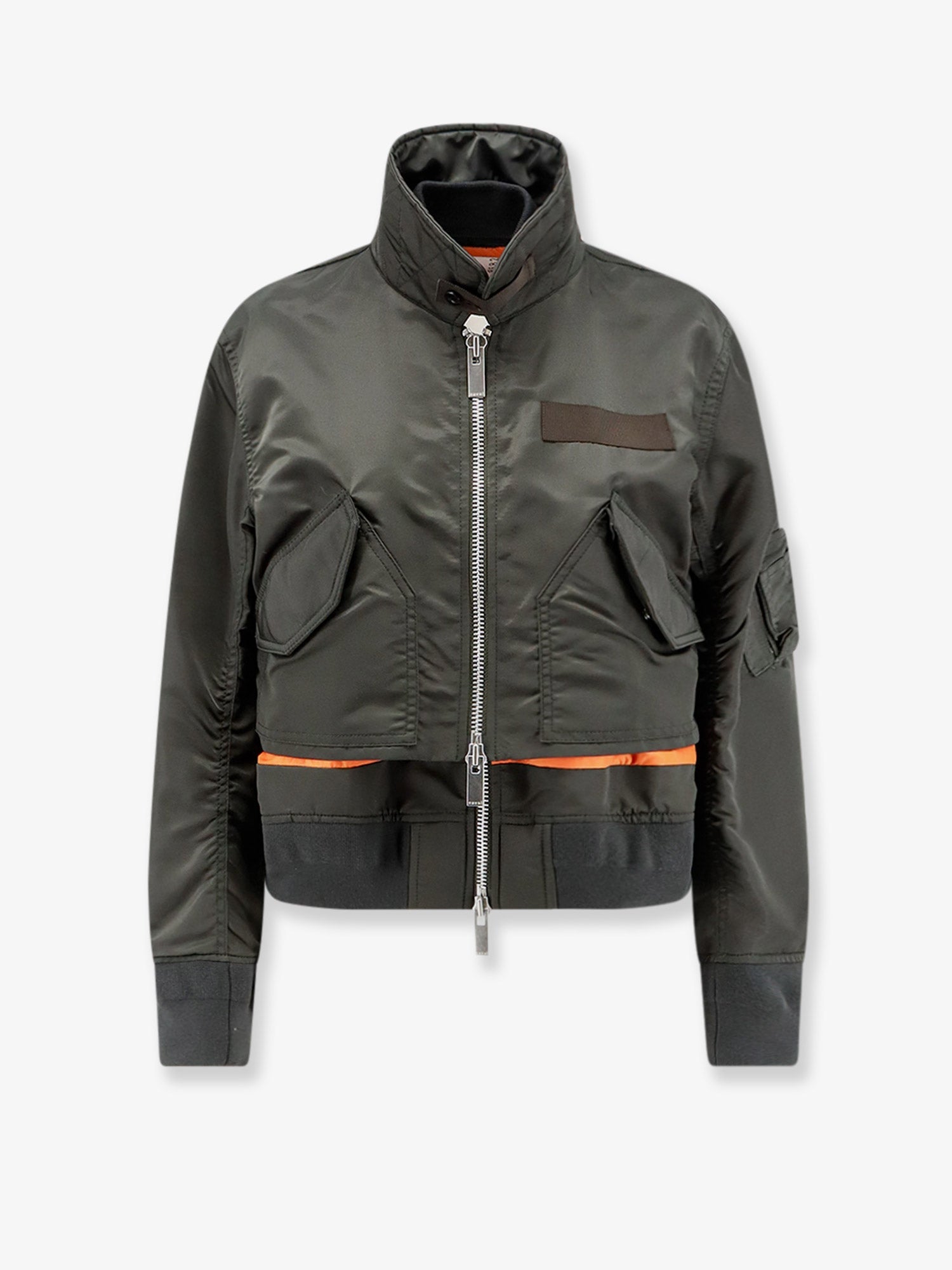 Sacai Women Cropped Nylon Jacket SACAI