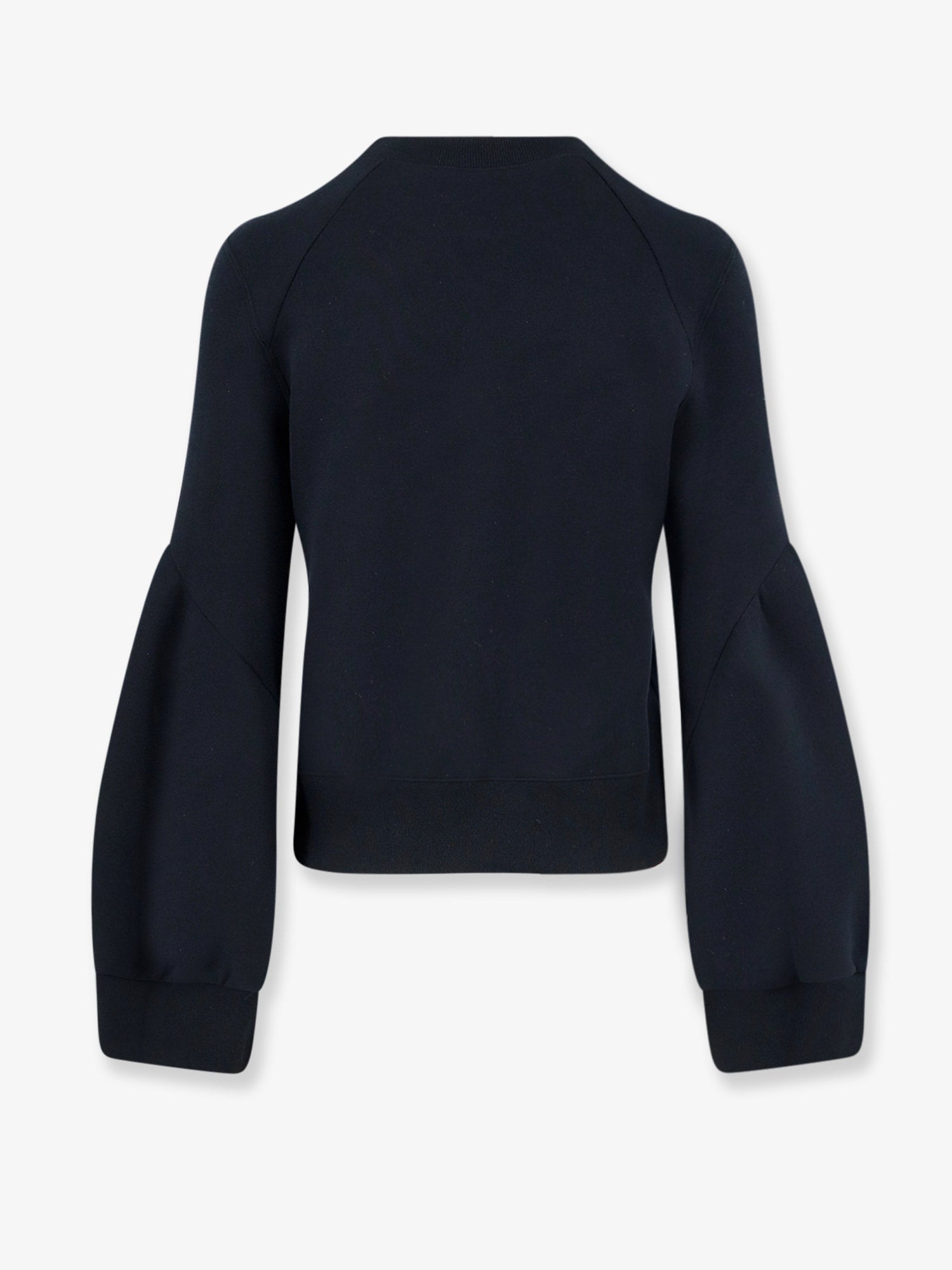 Sacai Women Sponge Sweat Cotton Blend Sweater SACAI
