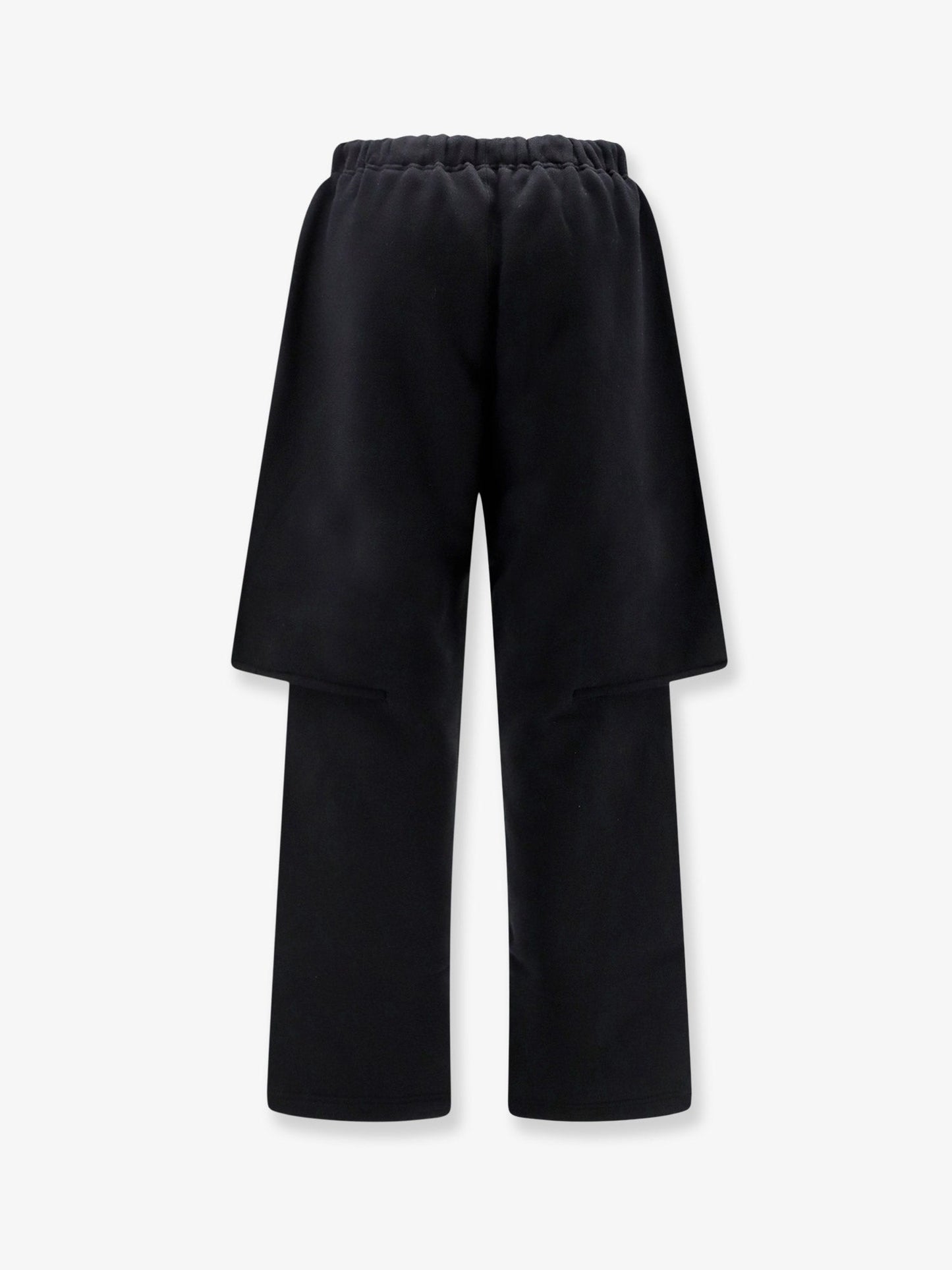 Sacai Women Cotton Trousers With A Layered Trompe L'oeil Design SACAI