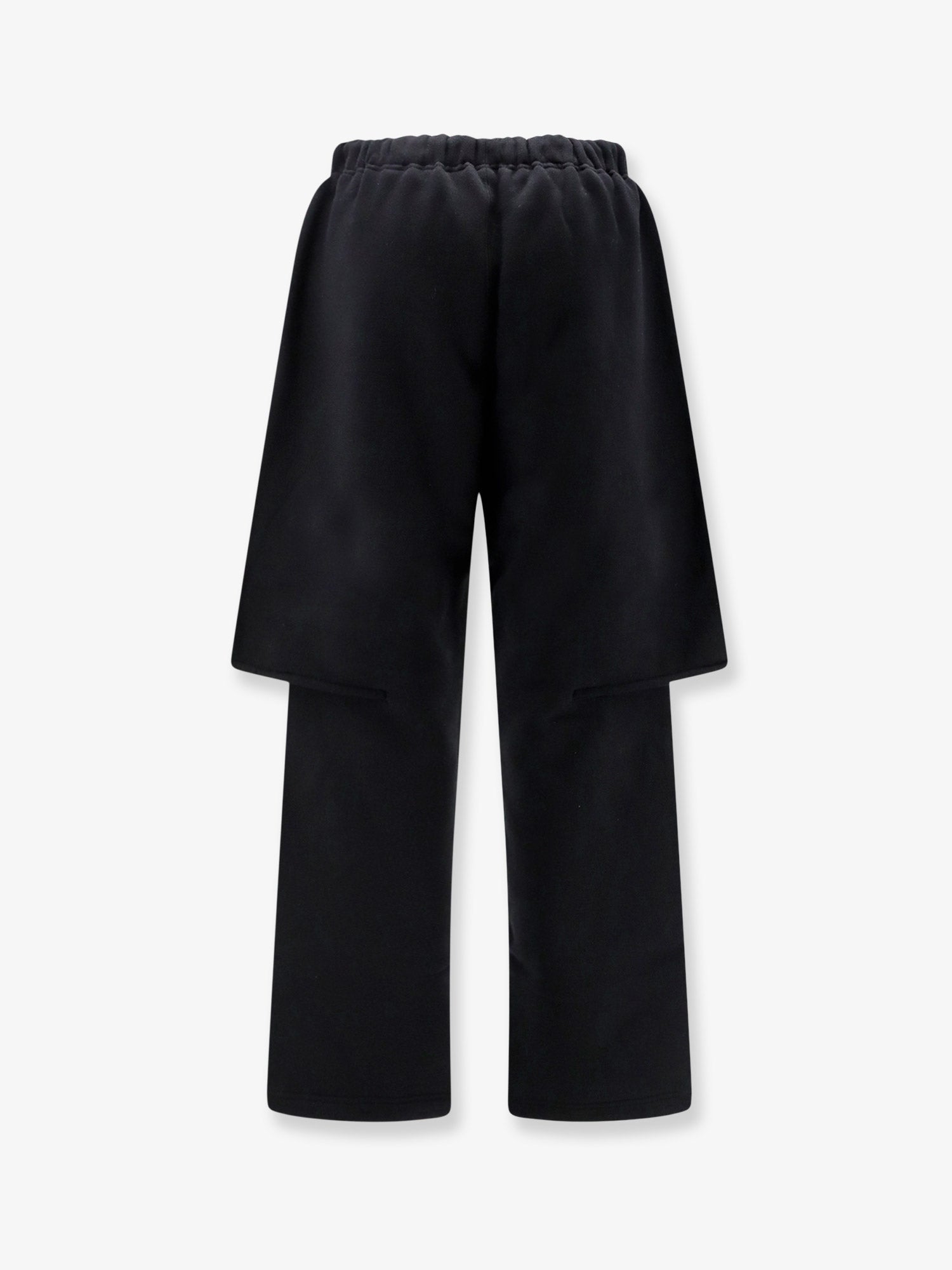 Sacai Women Cotton Trousers With A Layered Trompe L'oeil Design SACAI