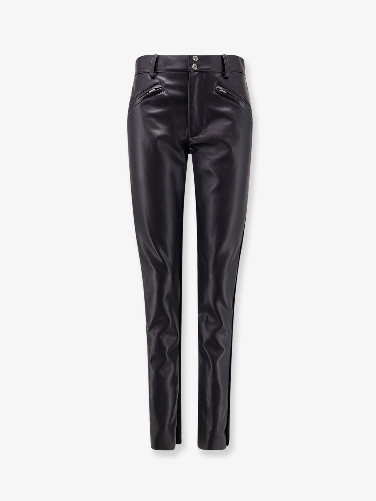 Sacai Women Faux Leather Trousers SACAI