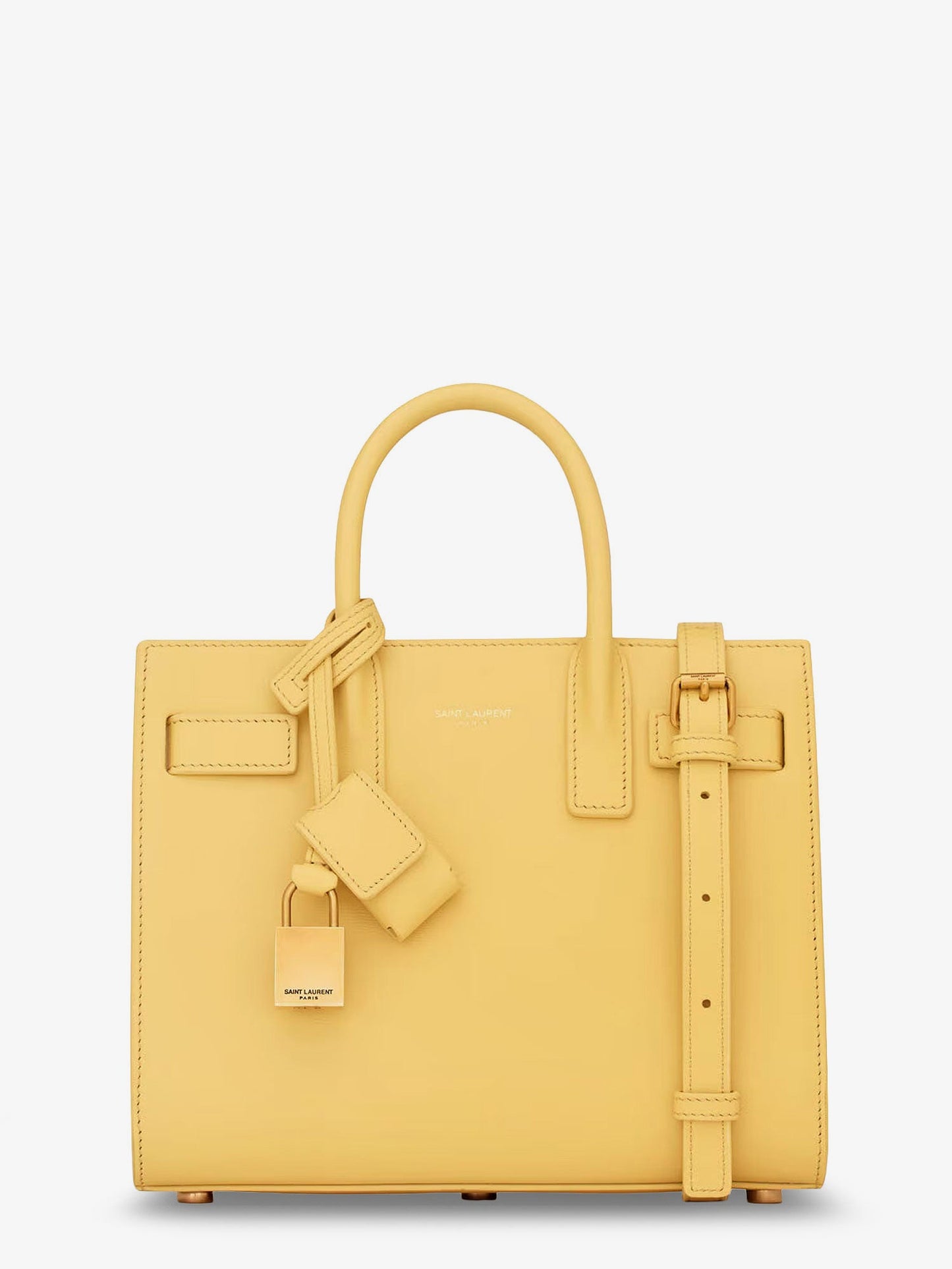 Saint Laurent Women Sac De Jour Nano Leather Crossbody Bag SAINT LAURENT