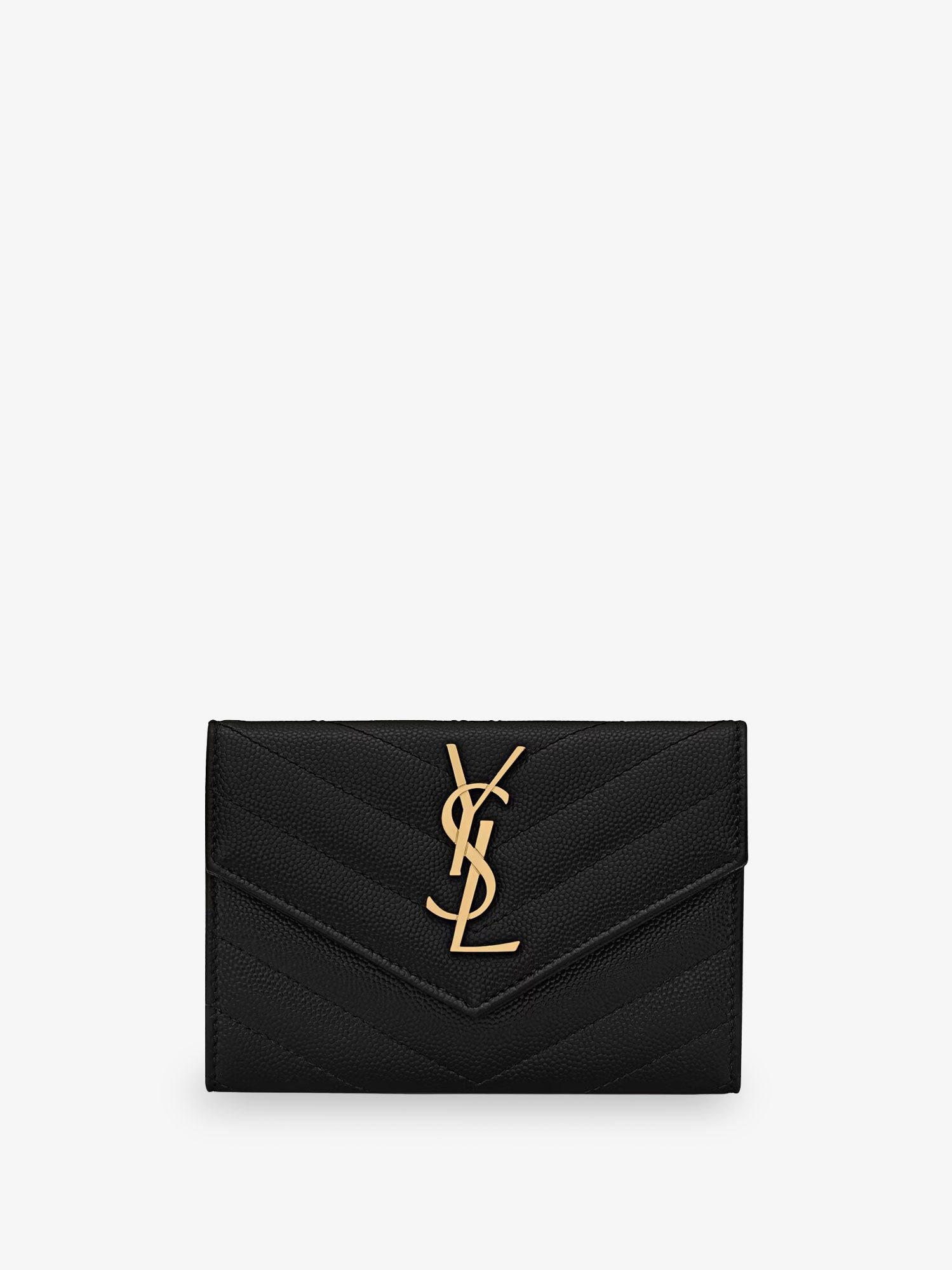 Saint Laurent Women Cassandre Matalasse Leather Wallet SAINT LAURENT