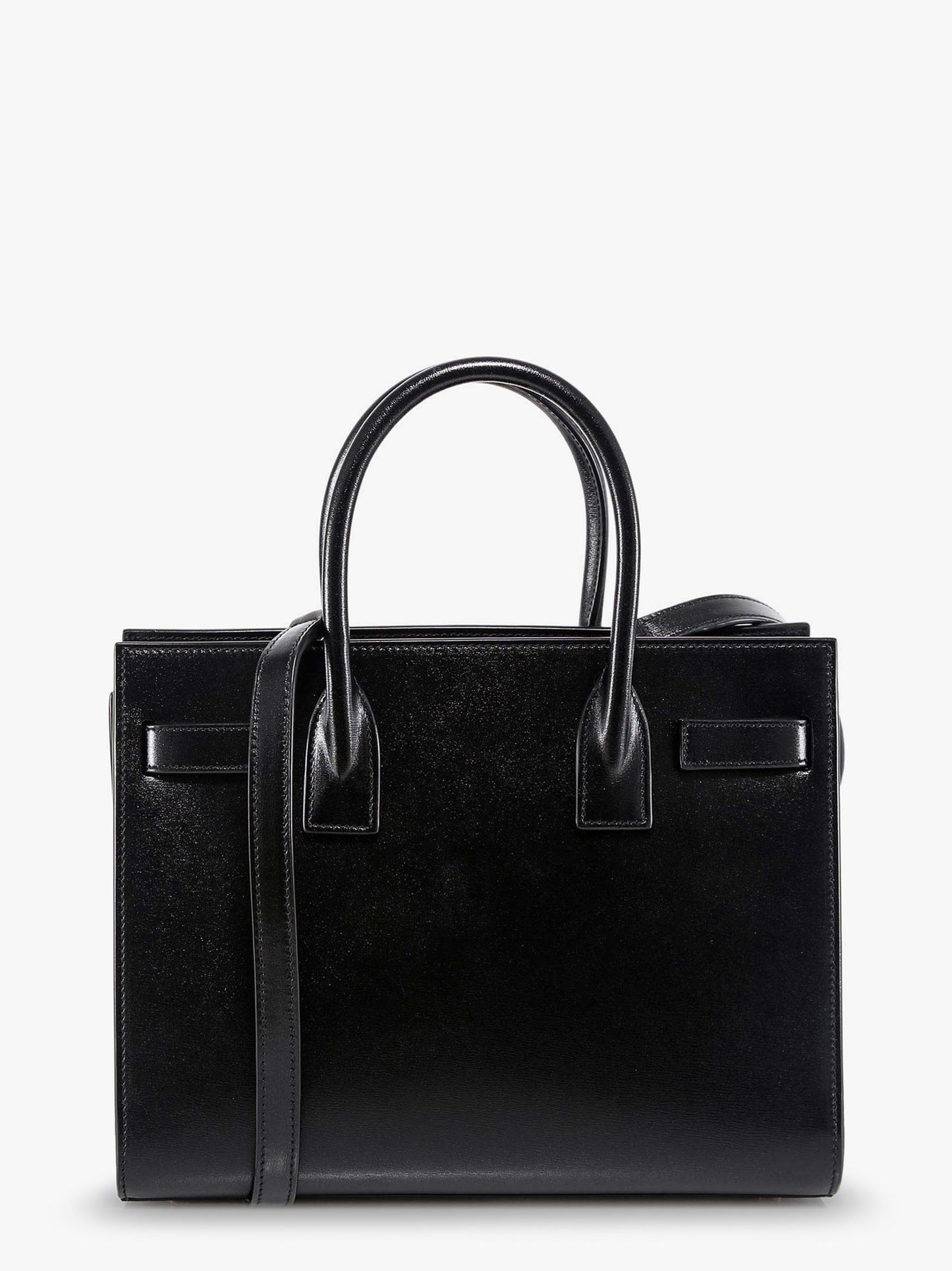 Saint Laurent Women Baby Sac De Jour Leather Handbag With Padlock SAINT LAURENT