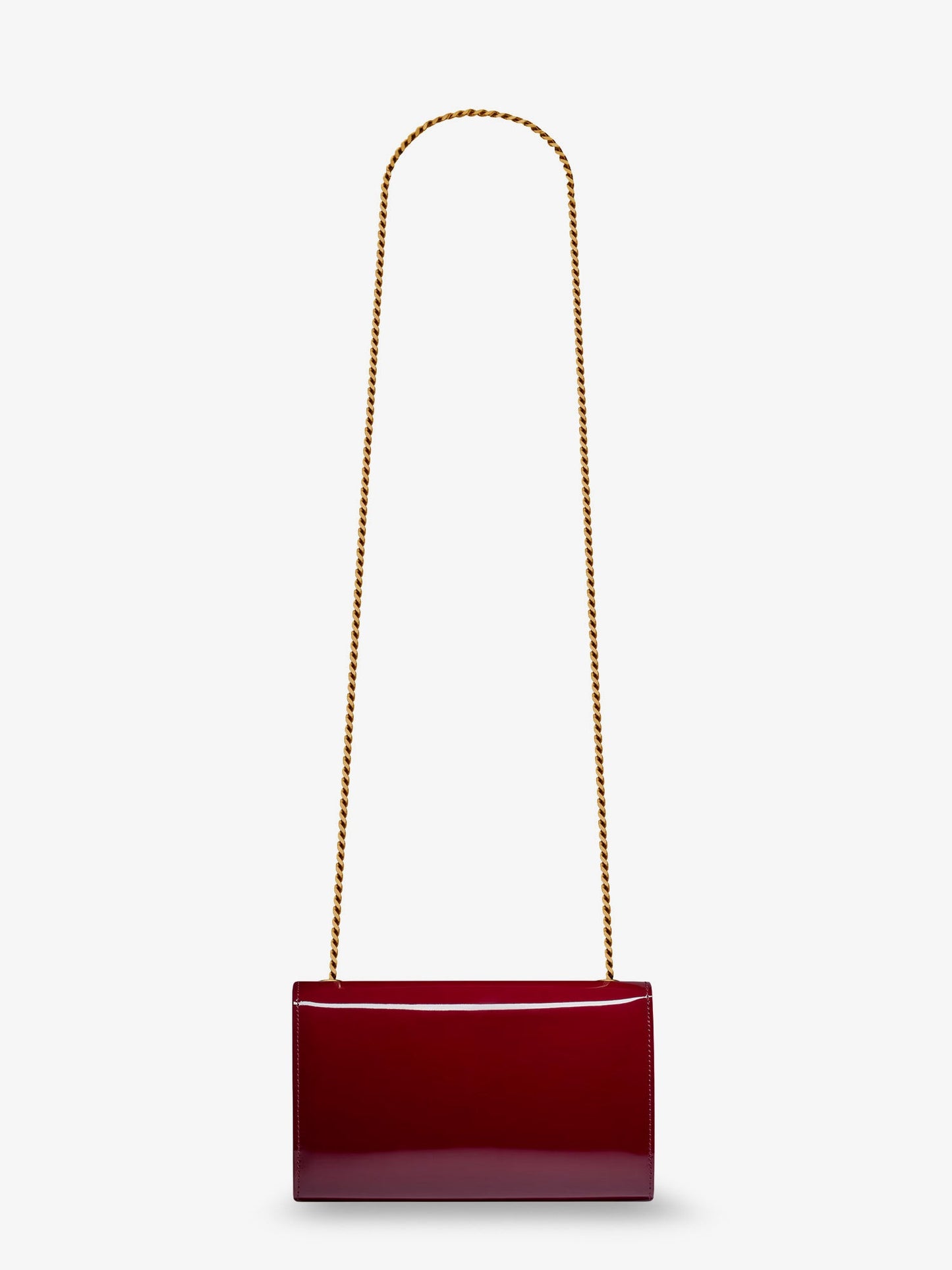 Saint Laurent Women Kate Patent Leather Crossbody Bag SAINT LAURENT