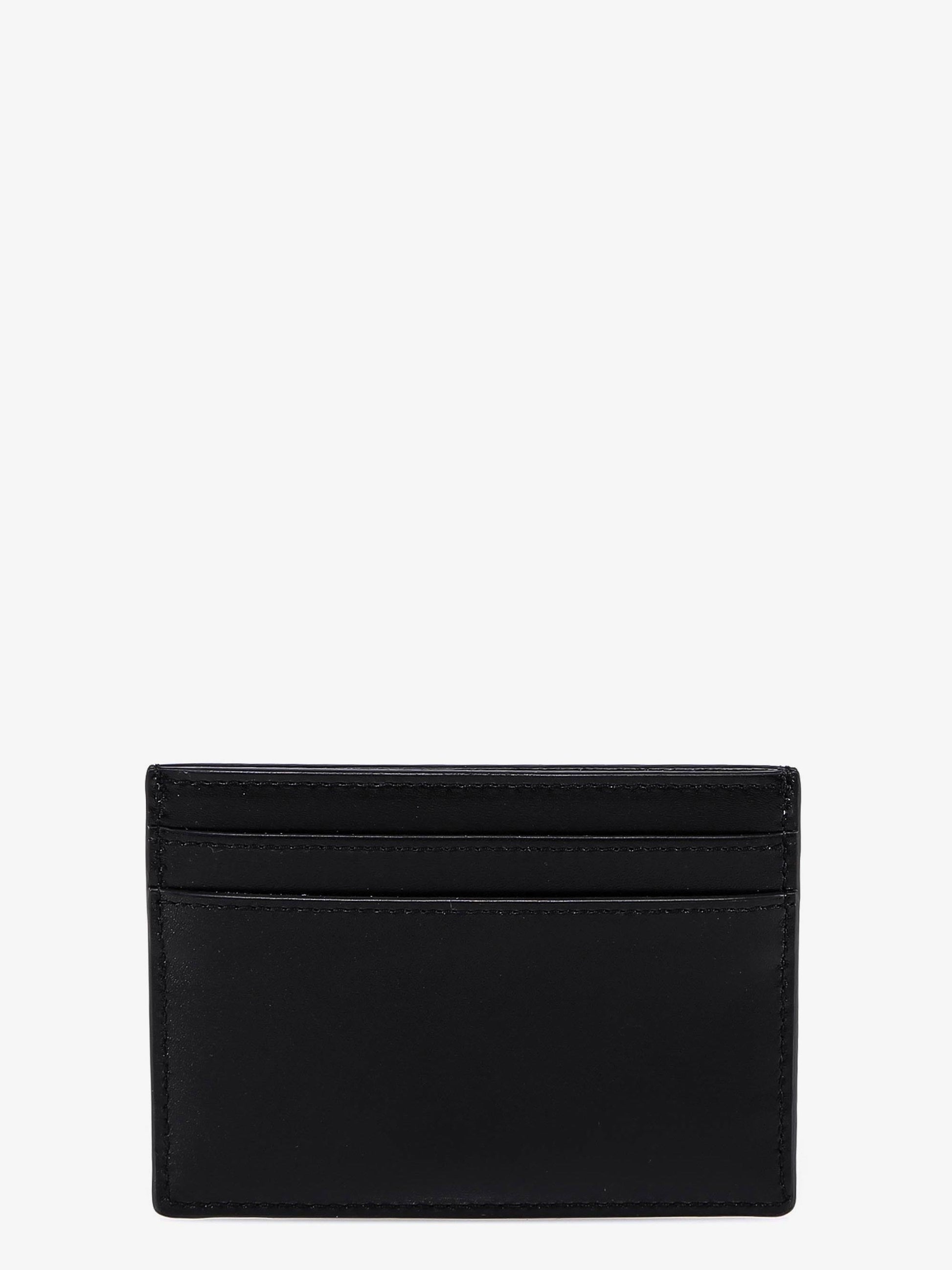 Saint Laurent Men Cassandre Leather Card Holder SAINT LAURENT