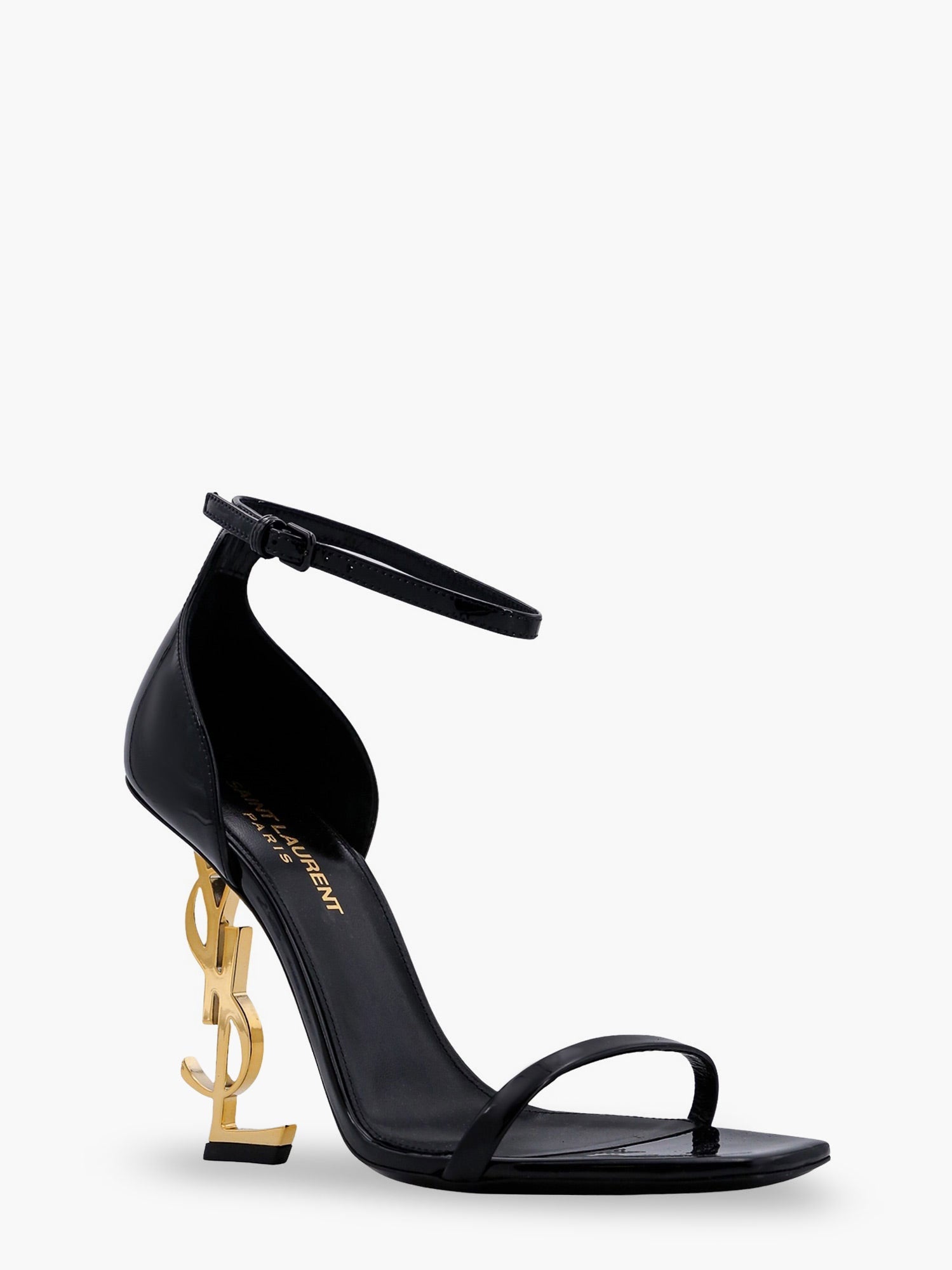 Saint Laurent Women Opyum Patent Leather Sandals SAINT LAURENT