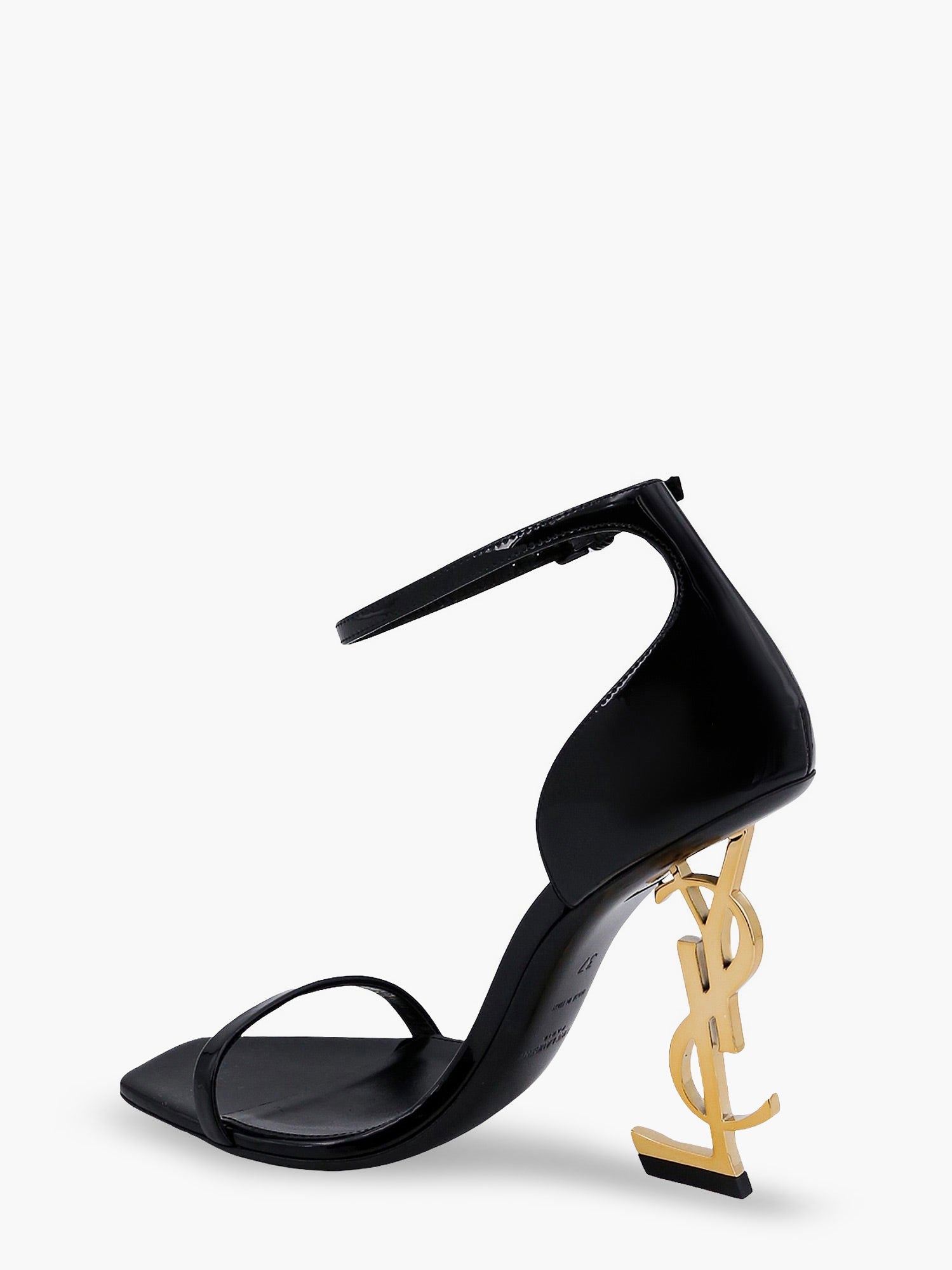 Saint Laurent Women Opyum Patent Leather Sandals SAINT LAURENT
