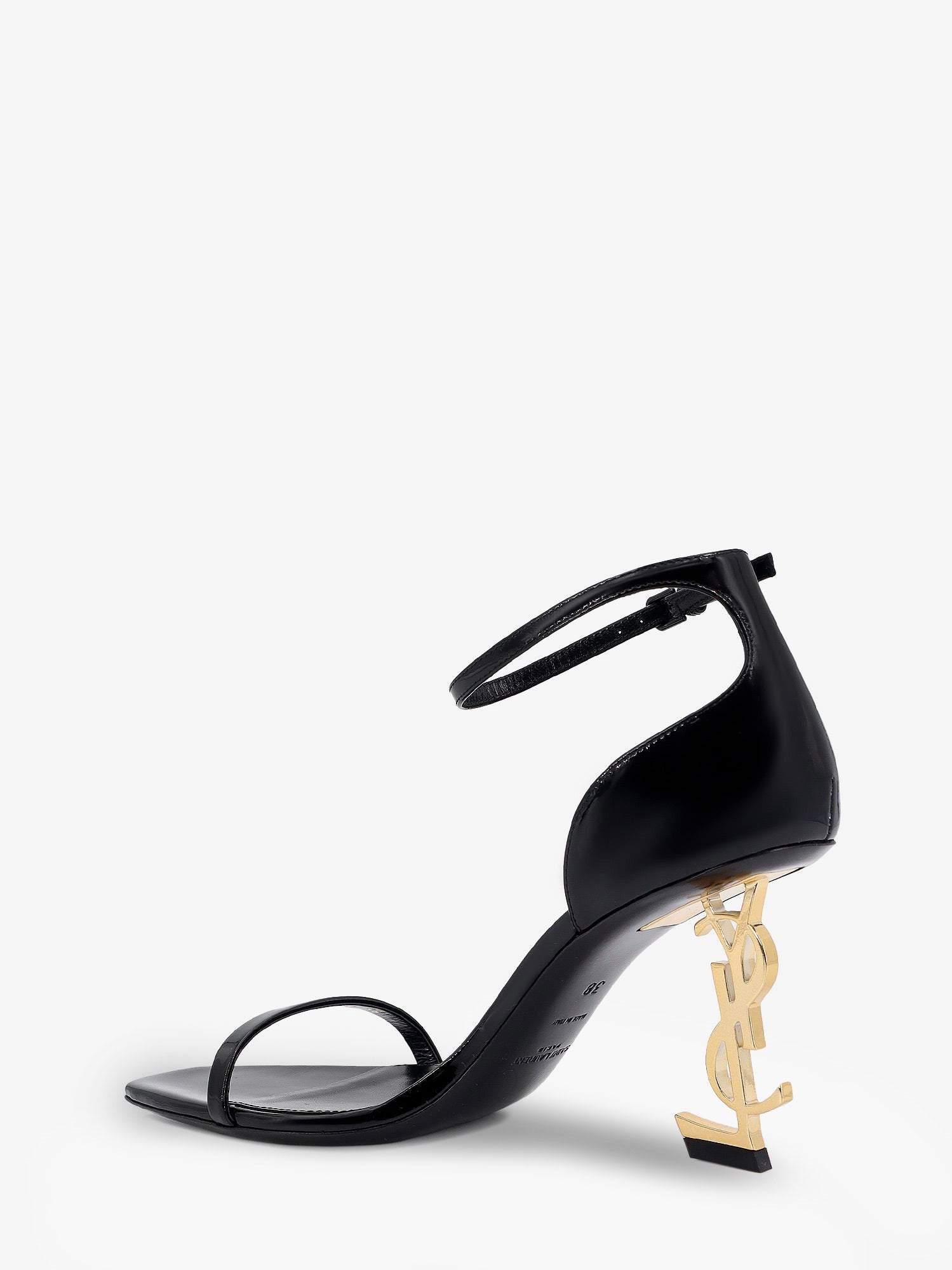 Saint Laurent Women Sandali Opyum 85 In Vernice SAINT LAURENT