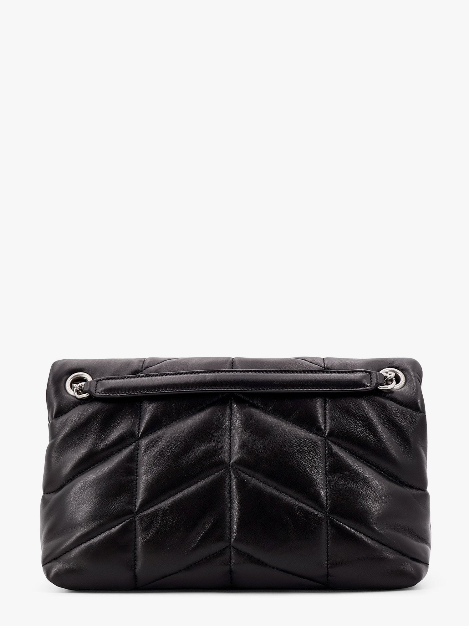 Saint Laurent Women Puffer Matelasse Leather Crossbody Bag SAINT LAURENT