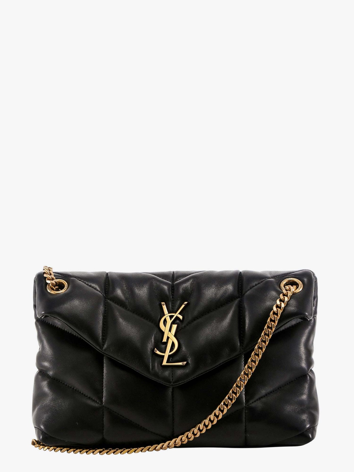 Saint Laurent Women Loulou Puffer Matelasse Leather Crossbody Bag SAINT LAURENT