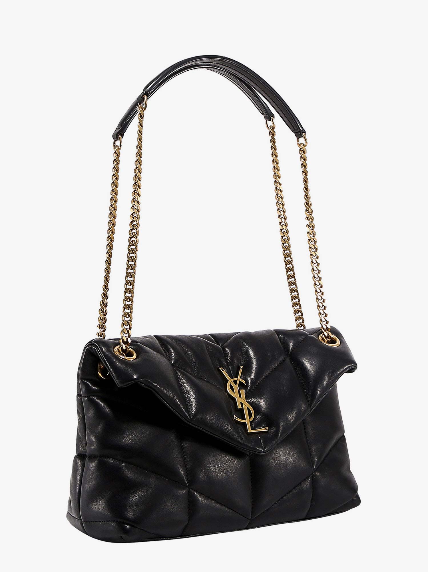Saint Laurent Women Loulou Puffer Matelasse Leather Crossbody Bag SAINT LAURENT