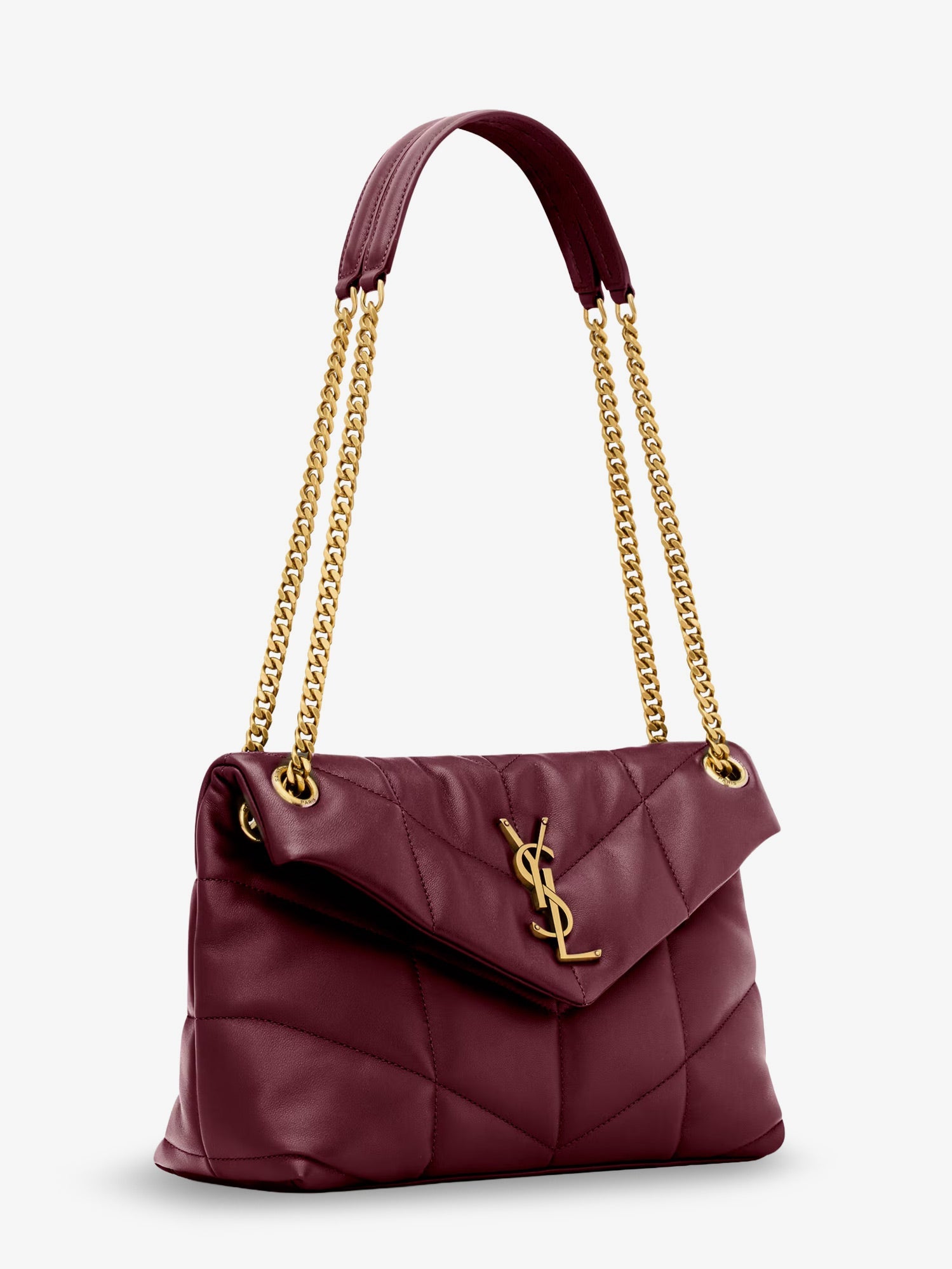 Saint Laurent Women Loulou Puffer Matelasse Leather Shoulder Bag SAINT LAURENT