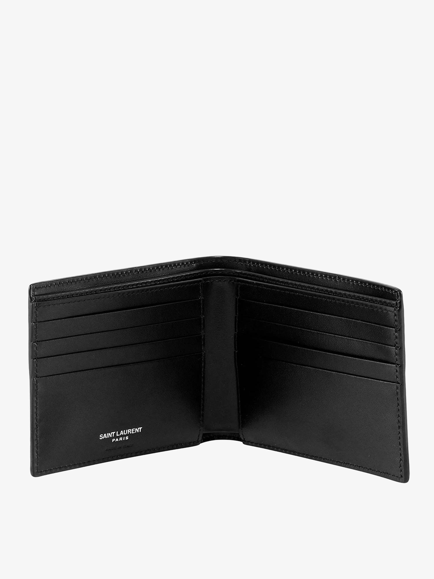 Saint Laurent Men Leather Wallet SAINT LAURENT