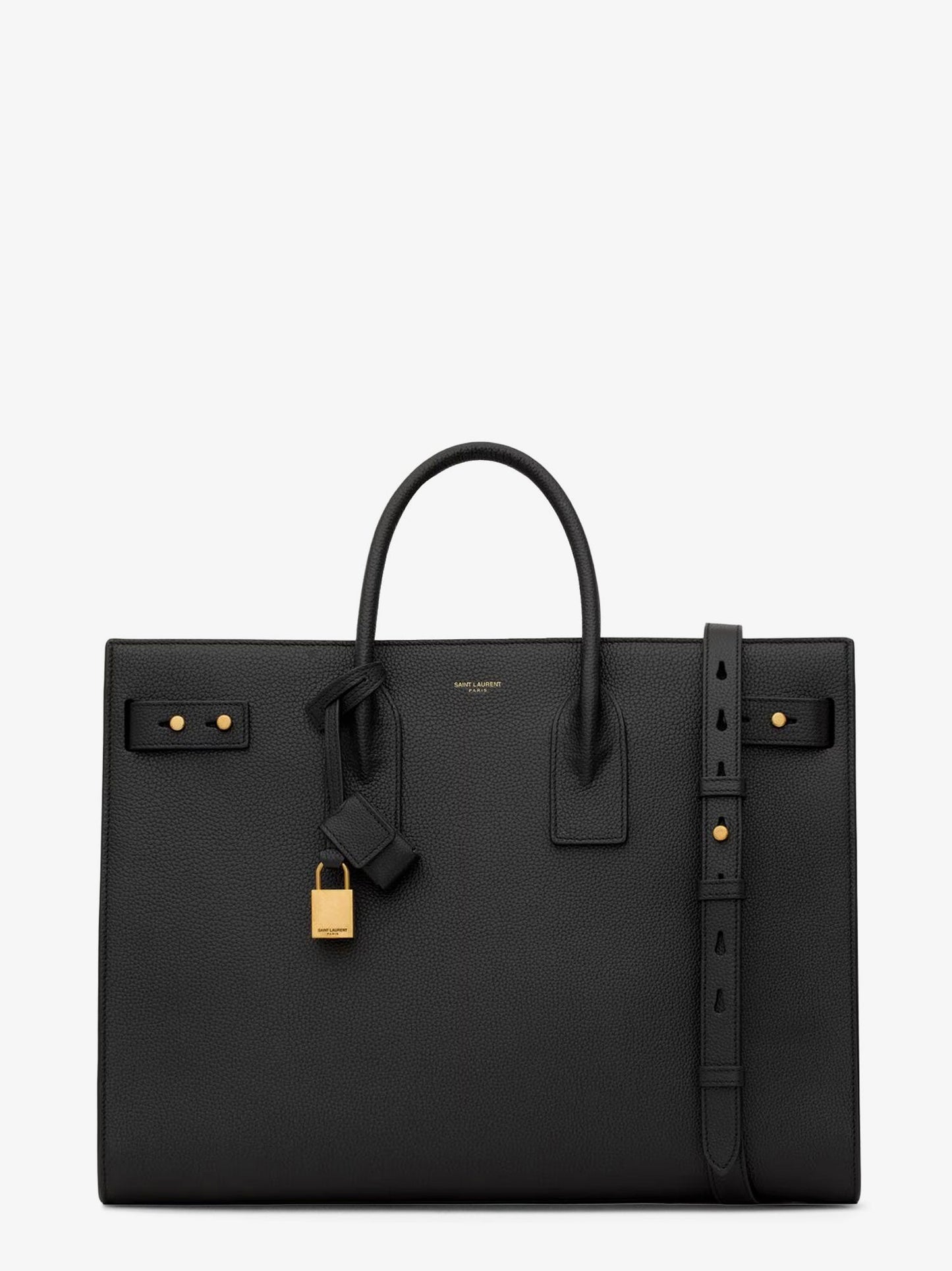 Saint Laurent Men Sac De Jour Large Leather Shoulder Bag SAINT LAURENT