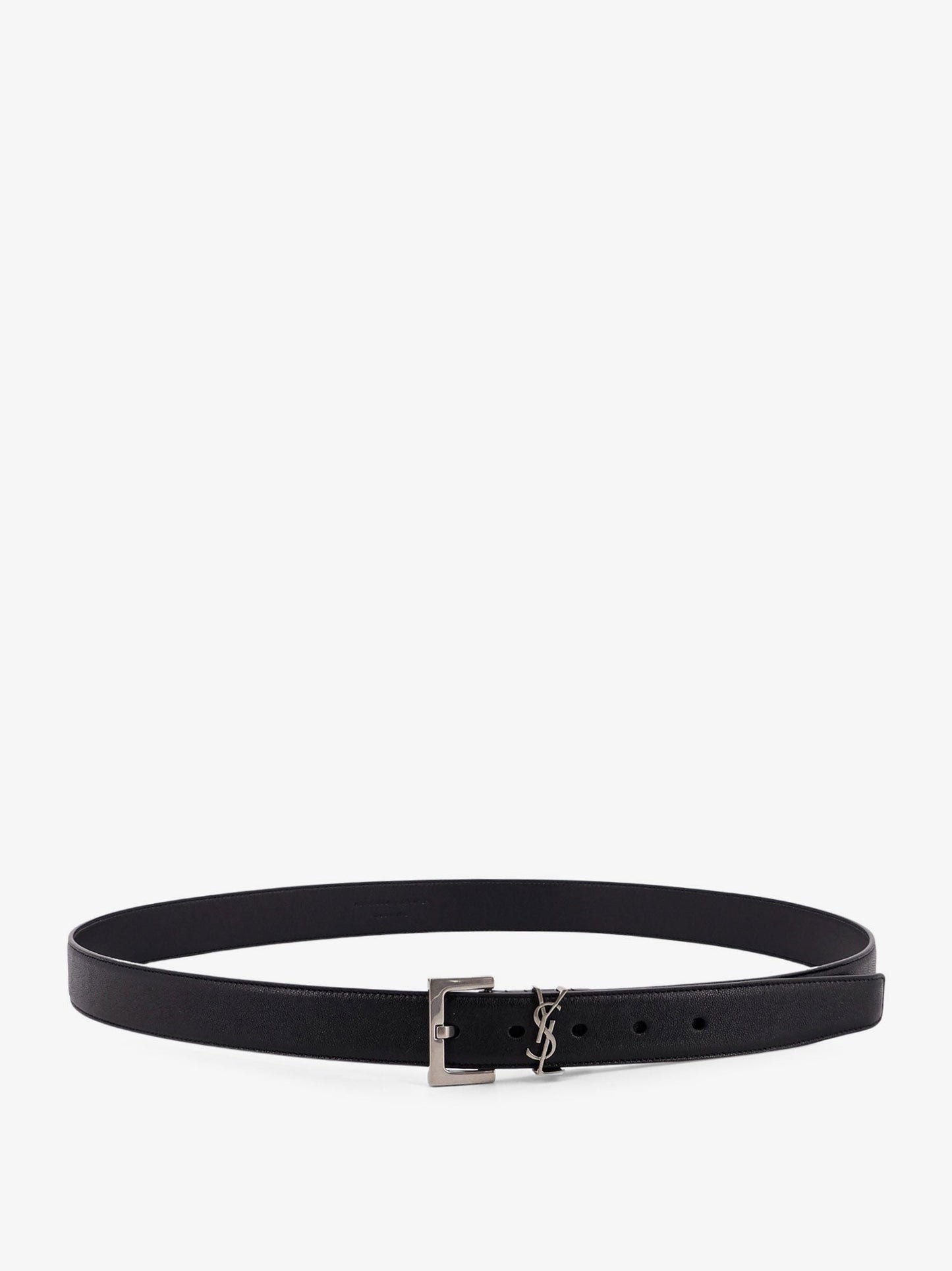 Saint Laurent Men Leather Belt SAINT LAURENT