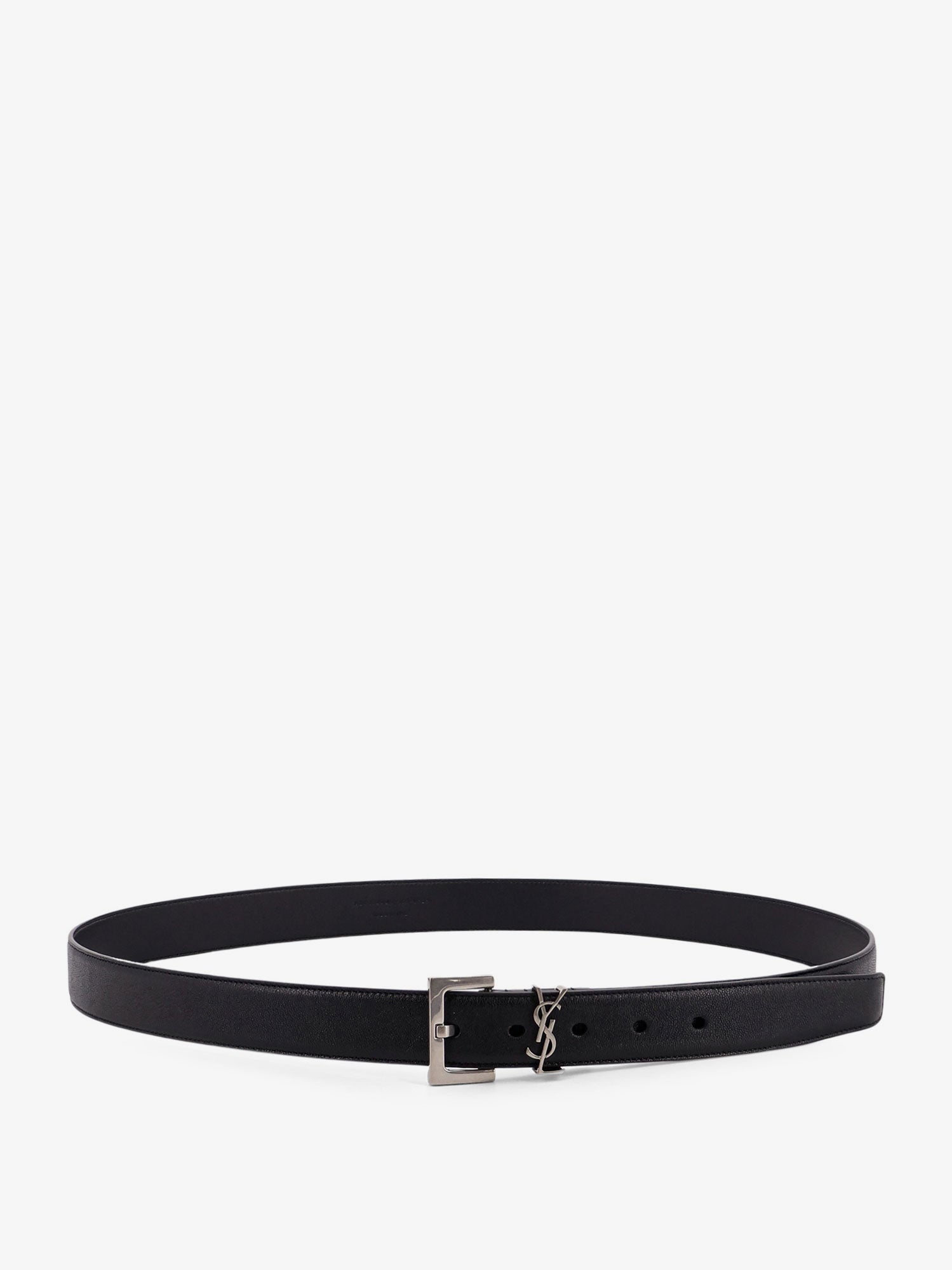 Saint Laurent Men Leather Belt SAINT LAURENT