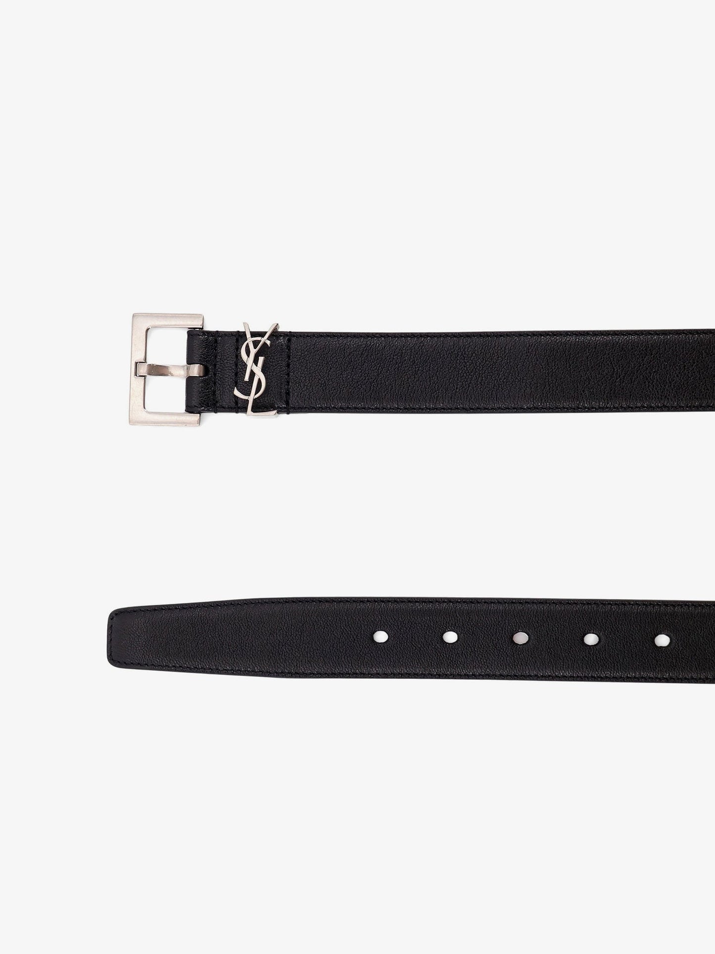 Saint Laurent Men Leather Belt SAINT LAURENT