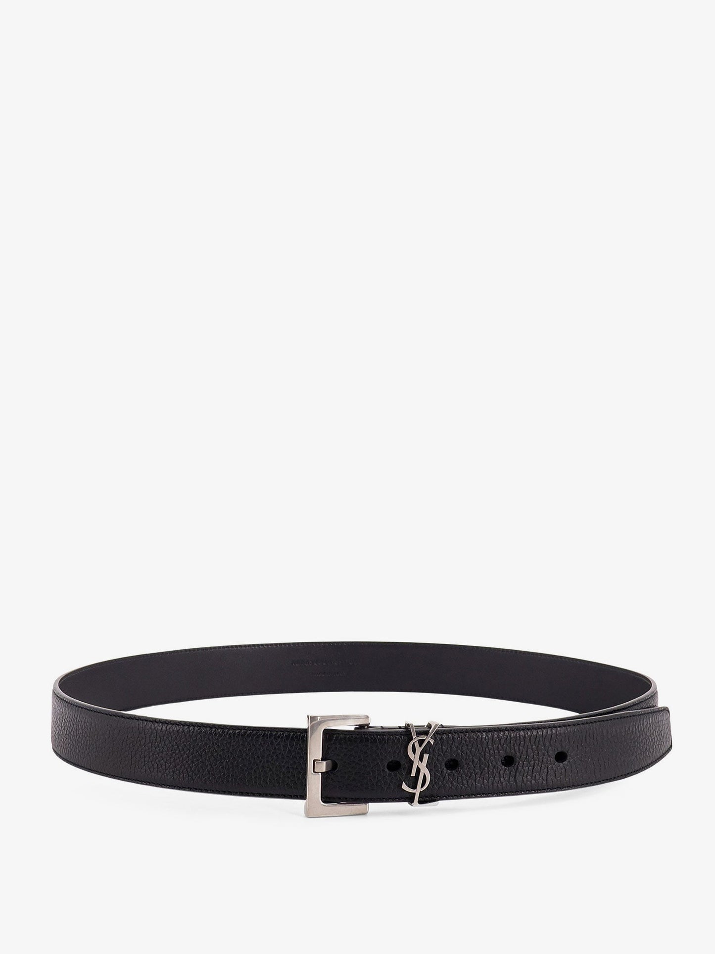 Saint Laurent Men Leather Belt SAINT LAURENT