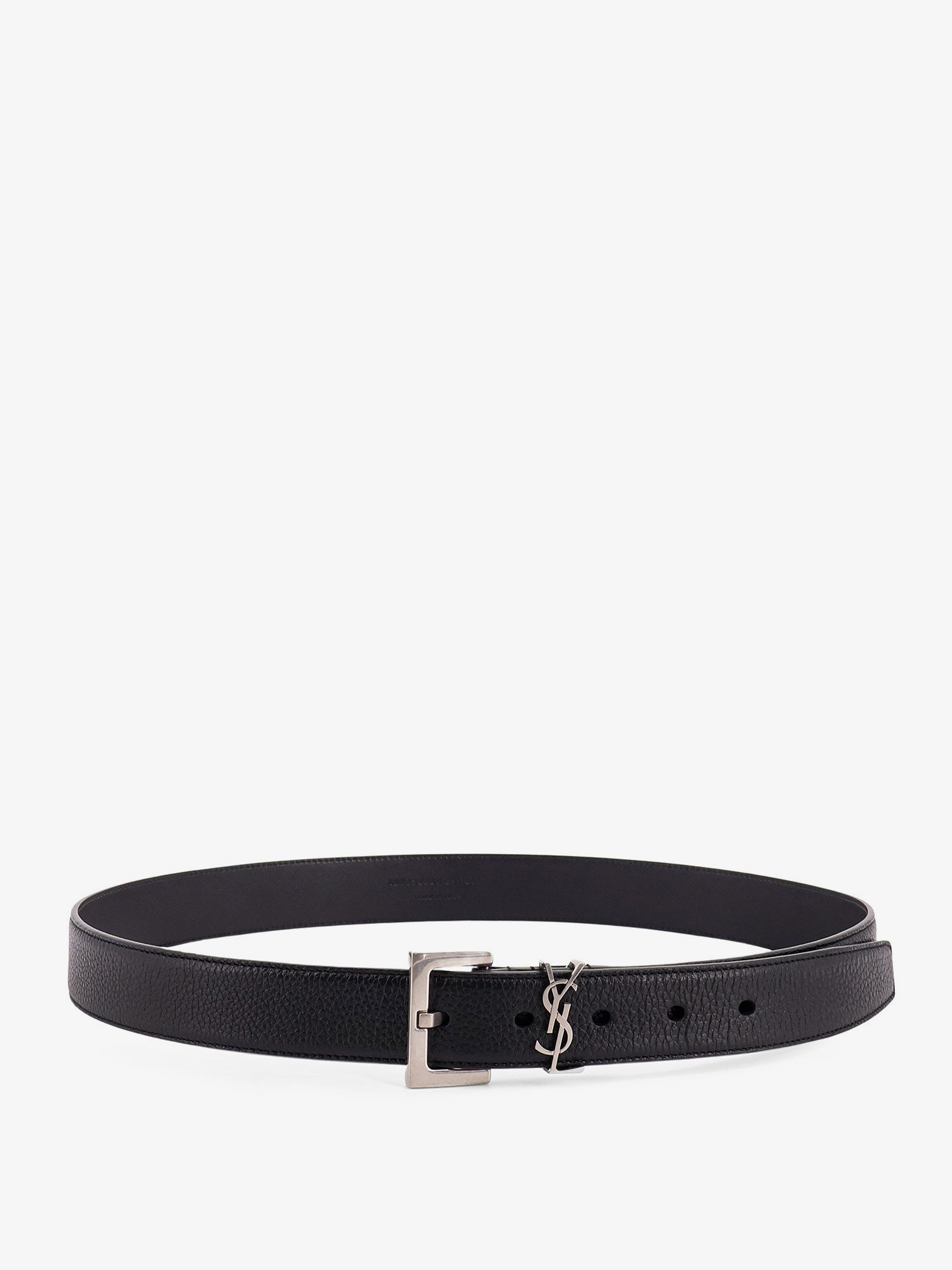 Saint Laurent Men Leather Belt SAINT LAURENT