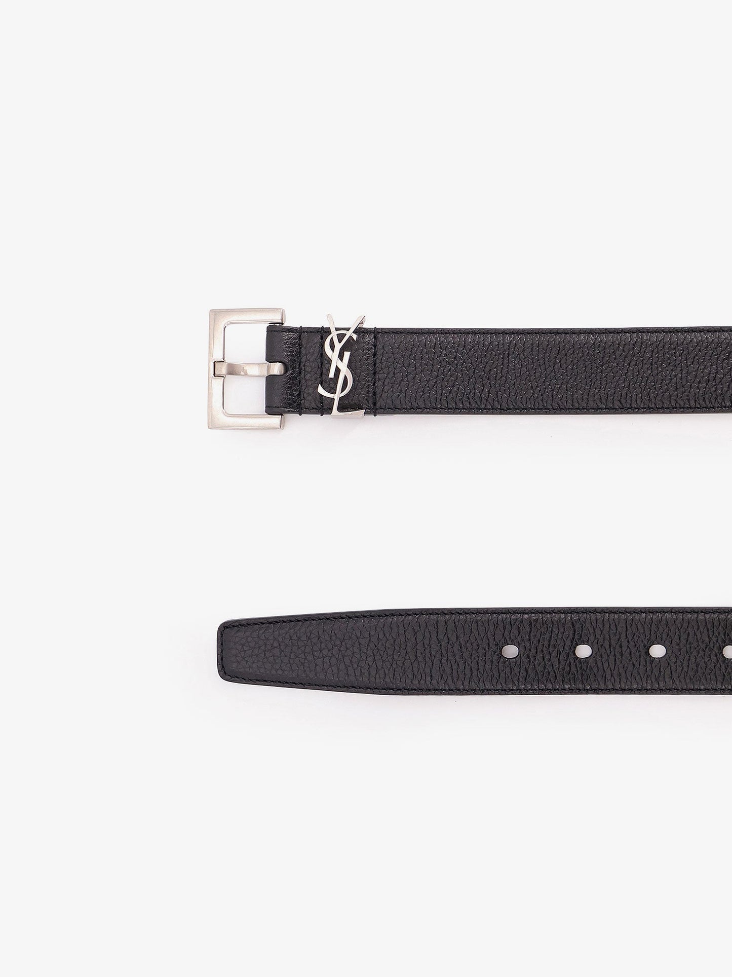 Saint Laurent Men Leather Belt SAINT LAURENT