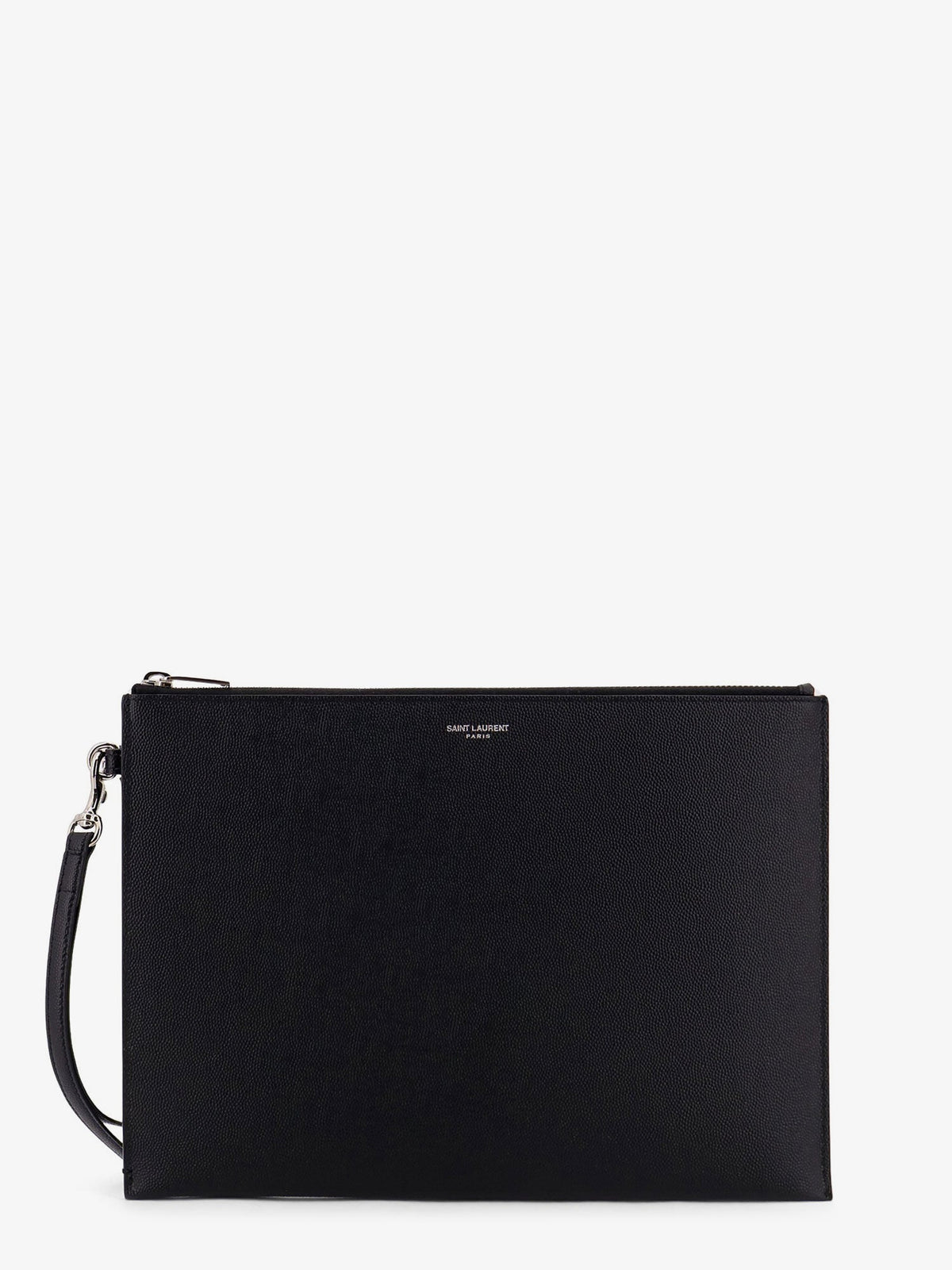Saint Laurent Men Leather Clutch SAINT LAURENT