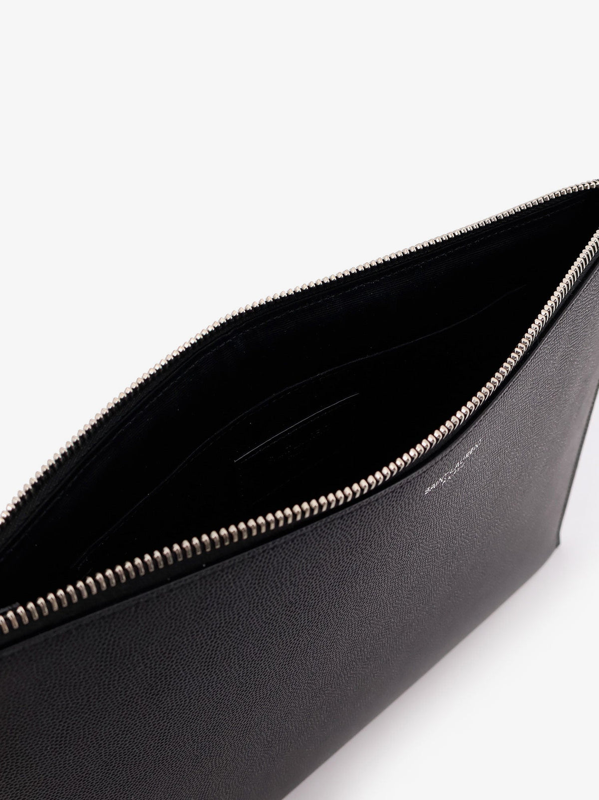 Saint Laurent Men Leather Clutch SAINT LAURENT