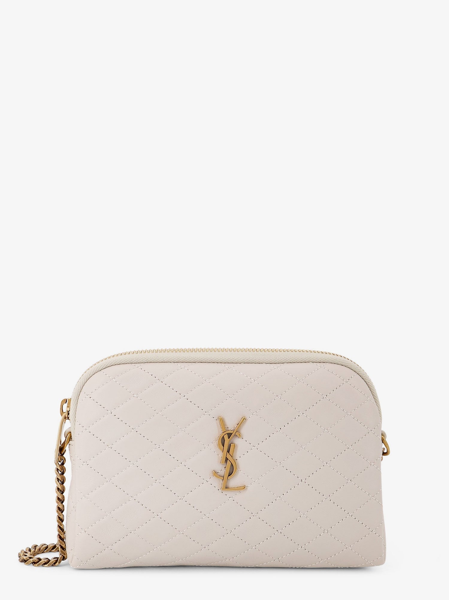 Saint Laurent Women Gaby Leather Crossbody Bag SAINT LAURENT