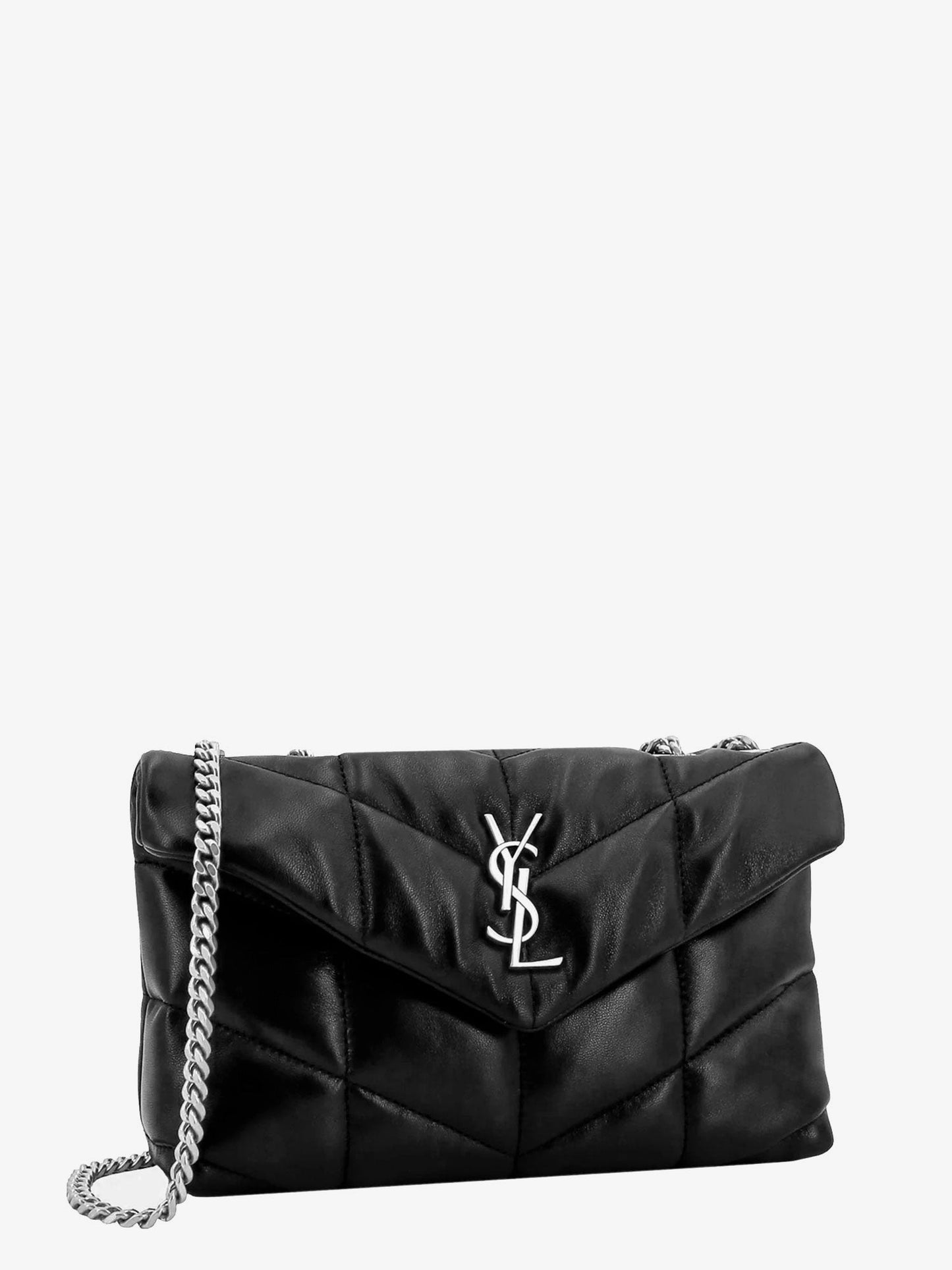 Saint Laurent Women Loulou Puffer Toy Matelasse Leather Crossbody Bag SAINT LAURENT