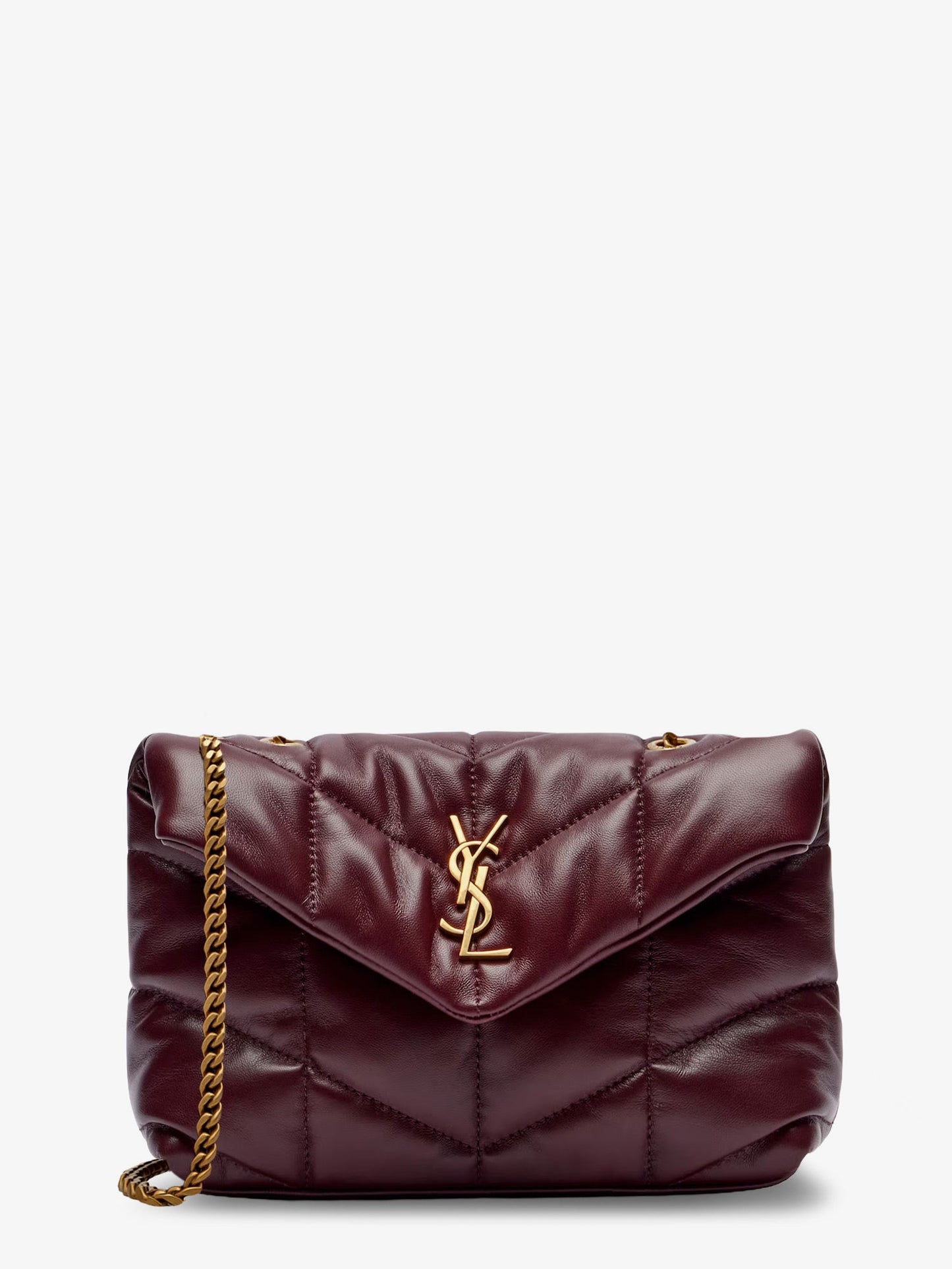 Saint Laurent Women Loulou Puffer Toy Quilted Leather Crossbody Bag SAINT LAURENT