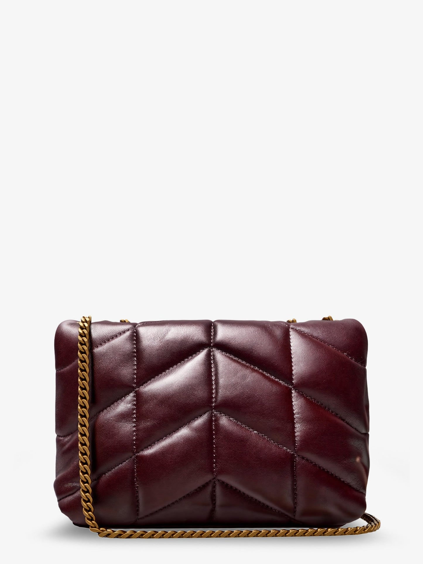 Saint Laurent Women Loulou Puffer Toy Quilted Leather Crossbody Bag SAINT LAURENT