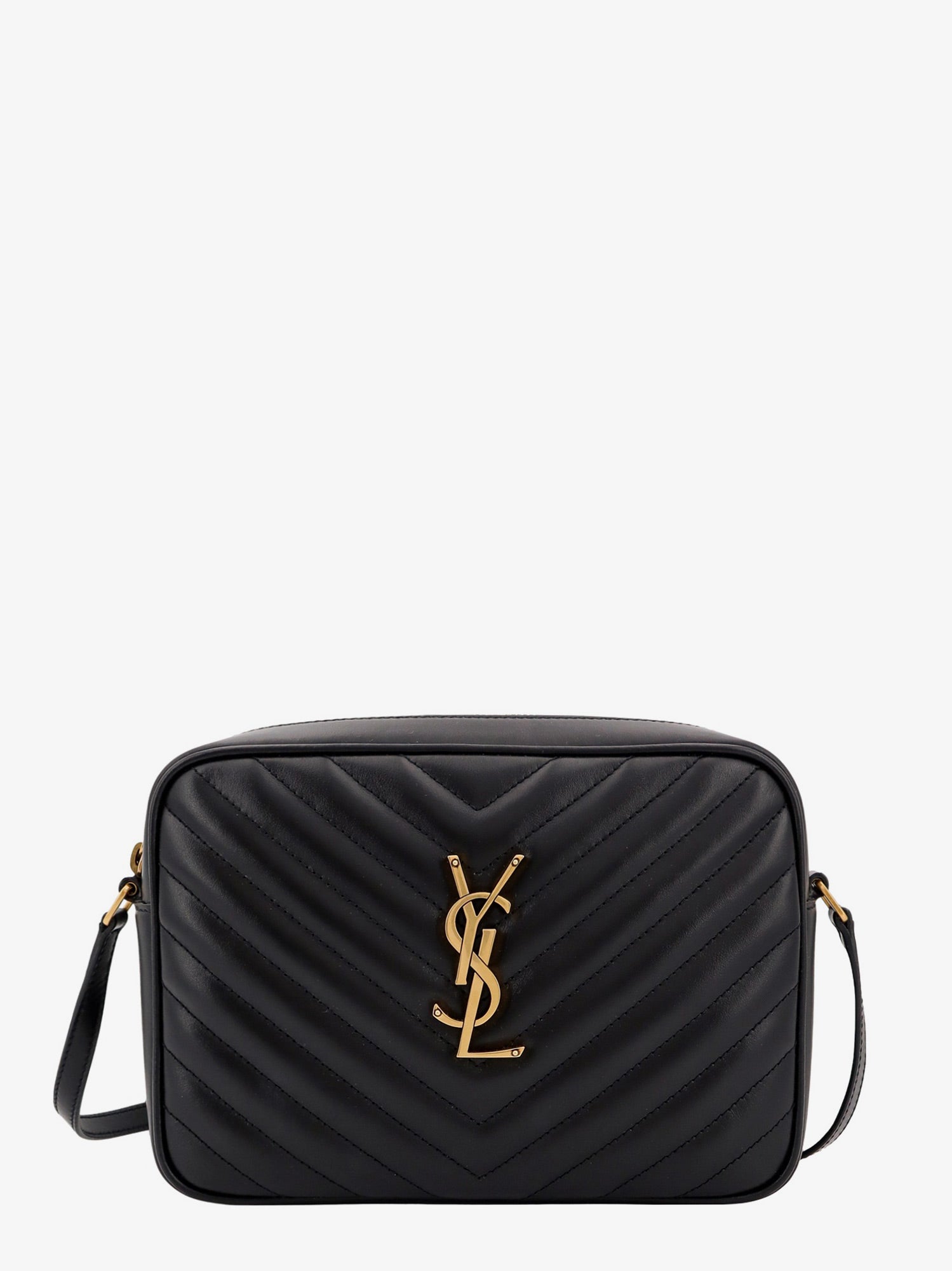 Saint Laurent Women Quilted Leather Camera Bag Shoulder Bag SAINT LAURENT