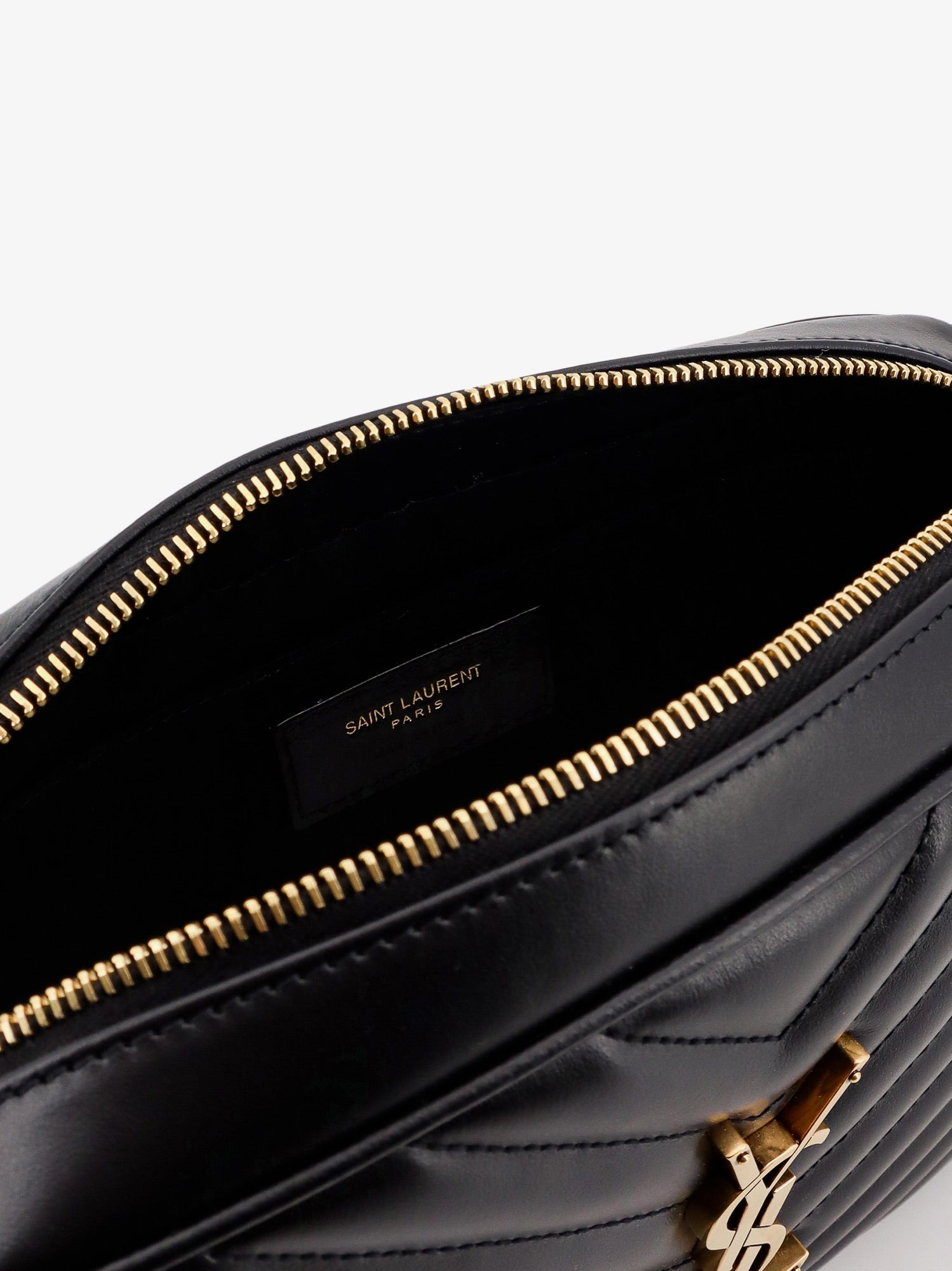 Saint Laurent Women Quilted Leather Camera Bag Shoulder Bag SAINT LAURENT