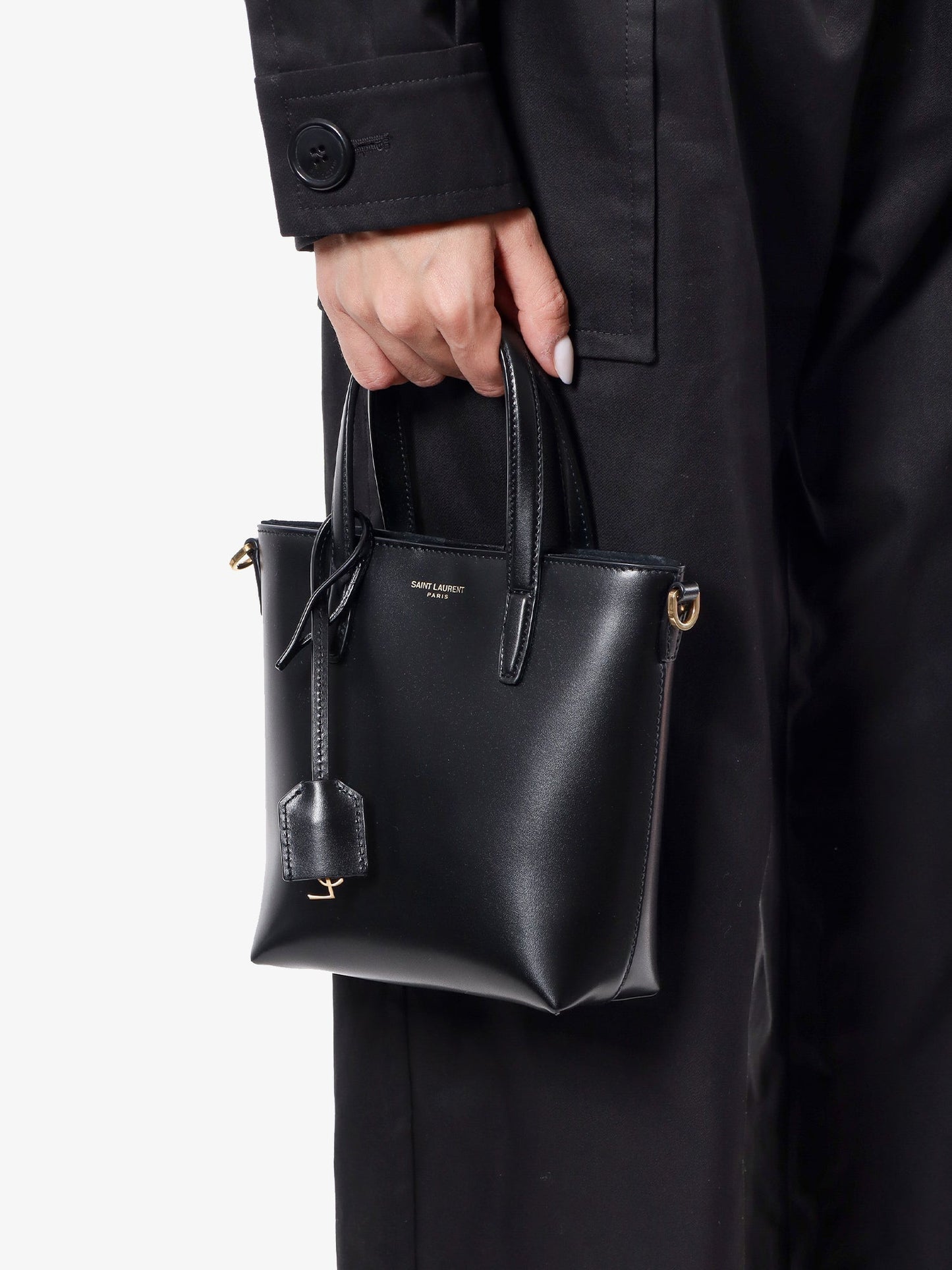 Saint Laurent Women Mini Toy Leather Crossbody Bag SAINT LAURENT