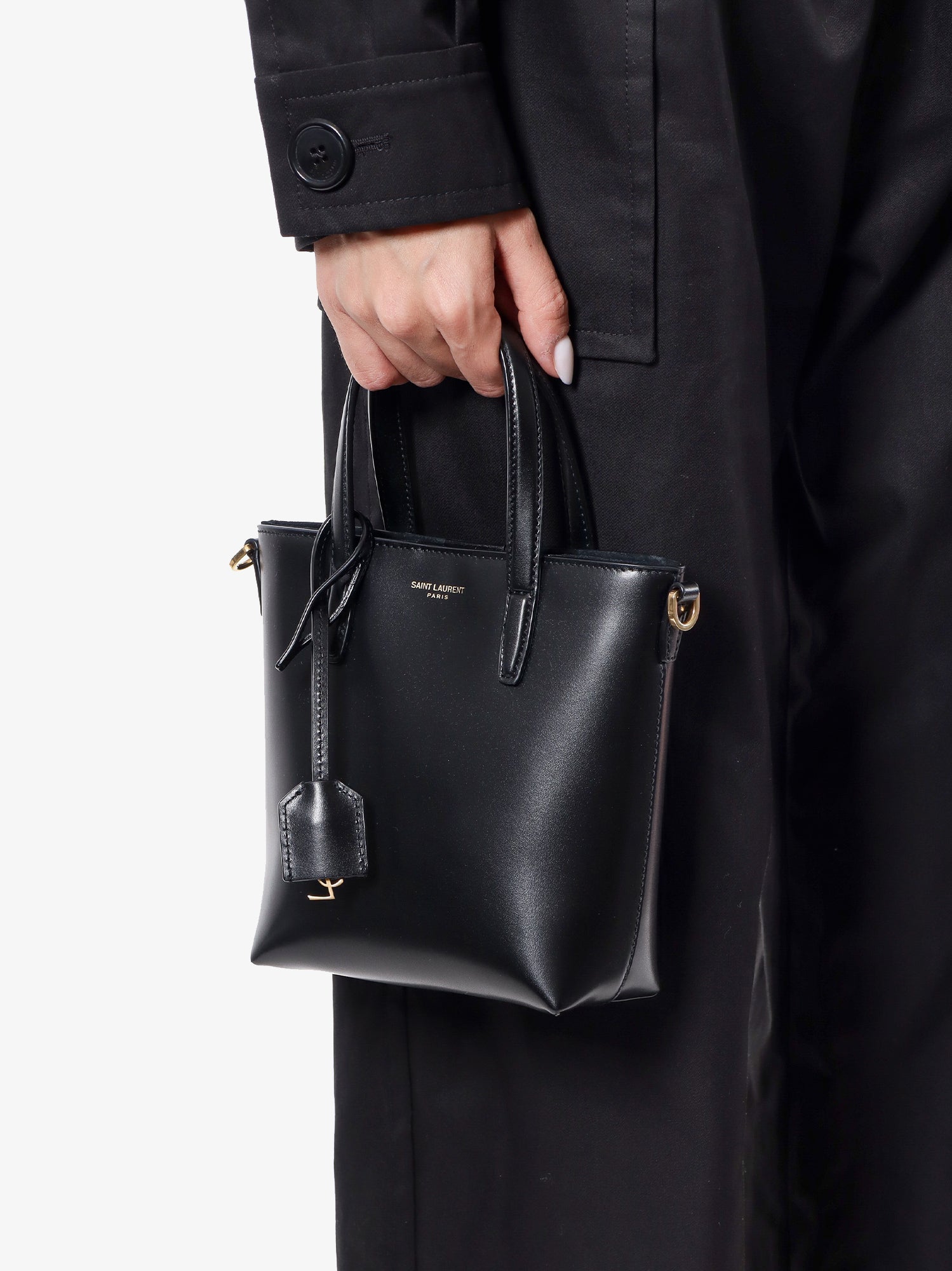 Saint Laurent Women Mini Toy Leather Crossbody Bag SAINT LAURENT
