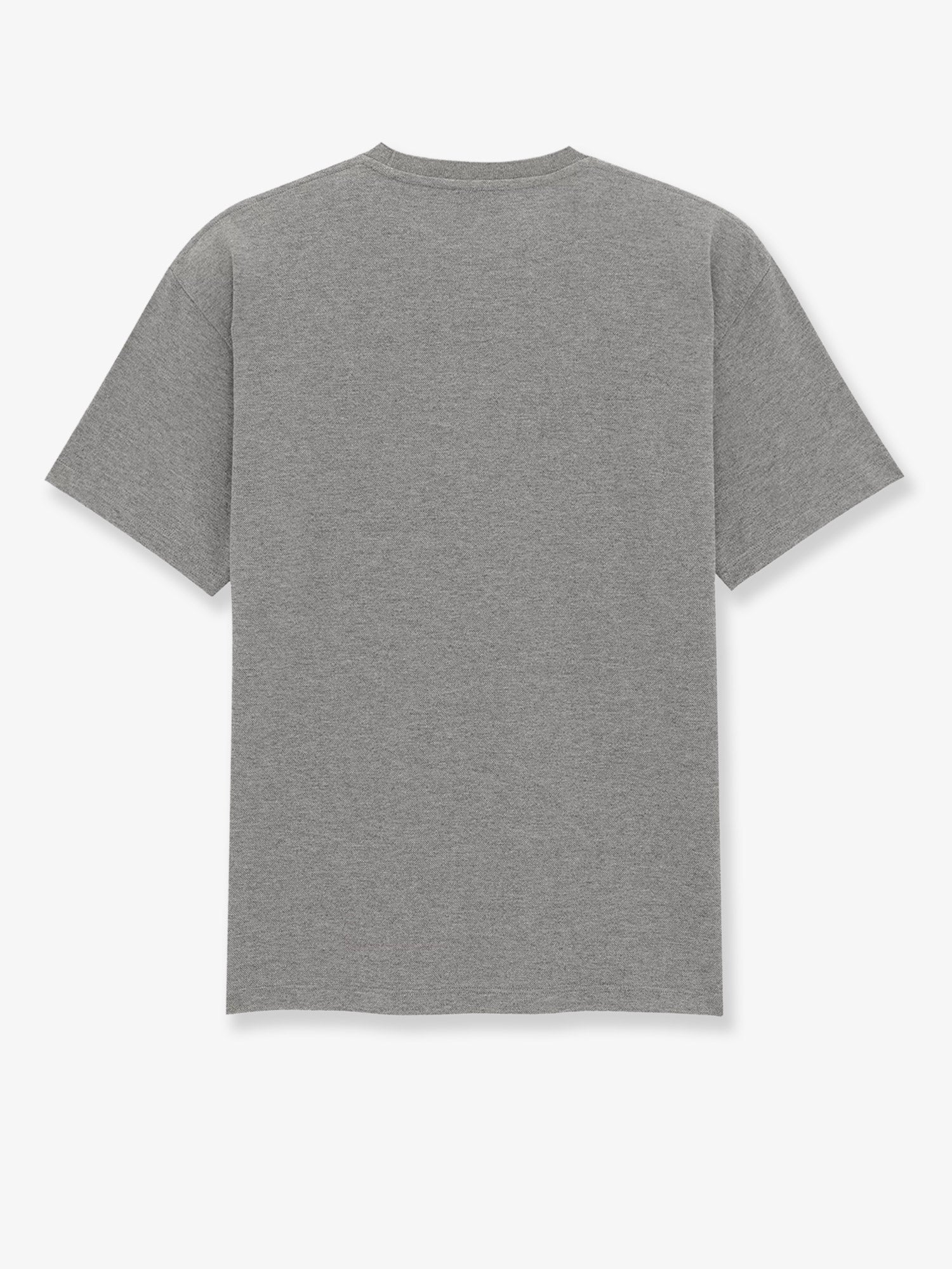 Saint Laurent Men Recycled Material T-Shirt With Cassandre Embroidery SAINT LAURENT