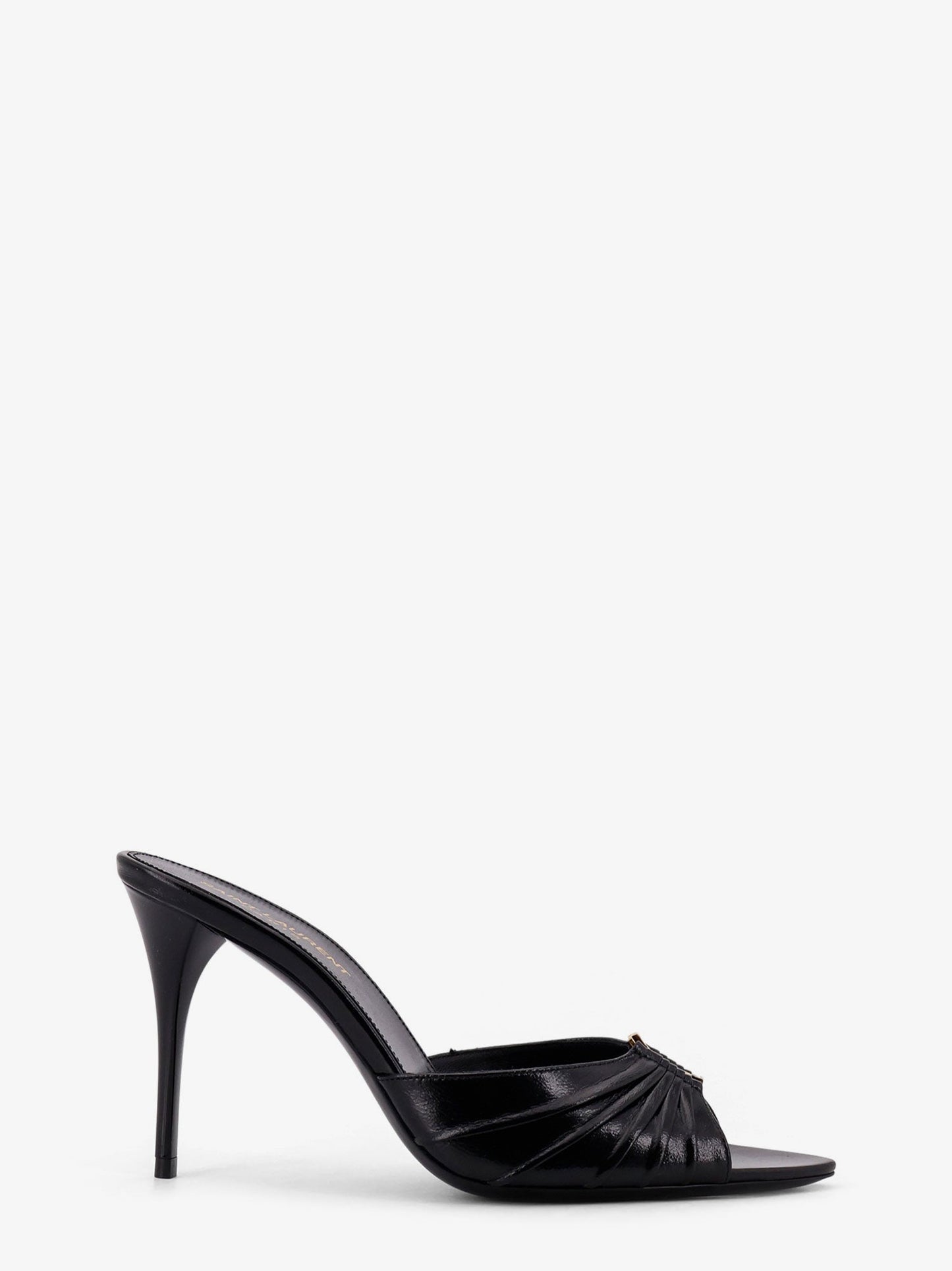 Saint Laurent Women Babylone 90 Leather Sandals SAINT LAURENT