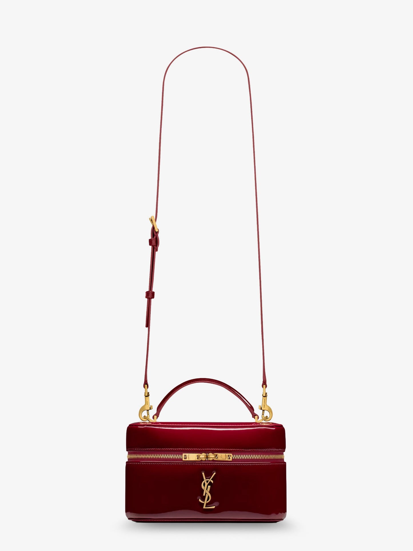 Saint Laurent Women Patent Leather Vanity Bag SAINT LAURENT