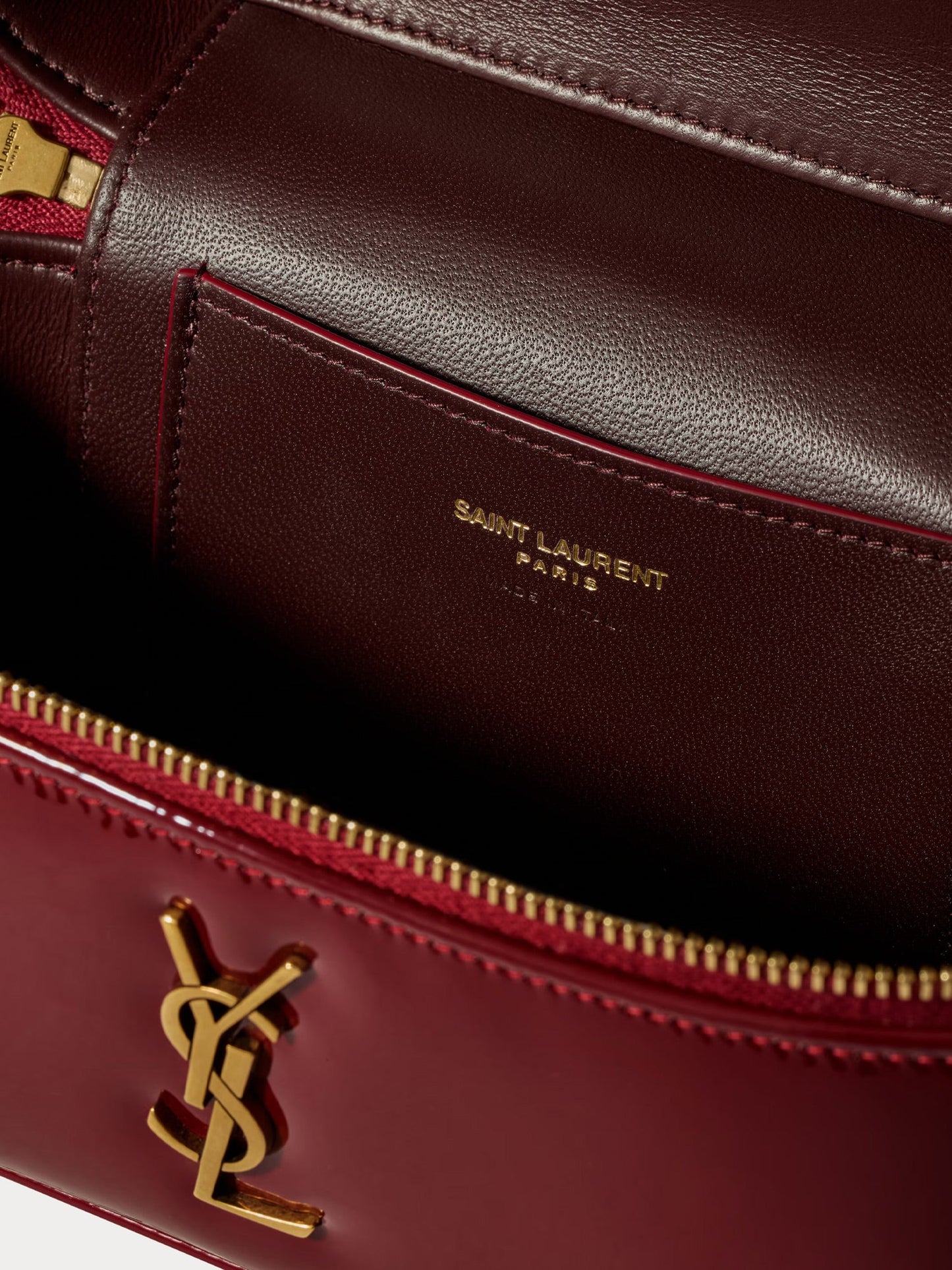 Saint Laurent Women Patent Leather Vanity Bag SAINT LAURENT