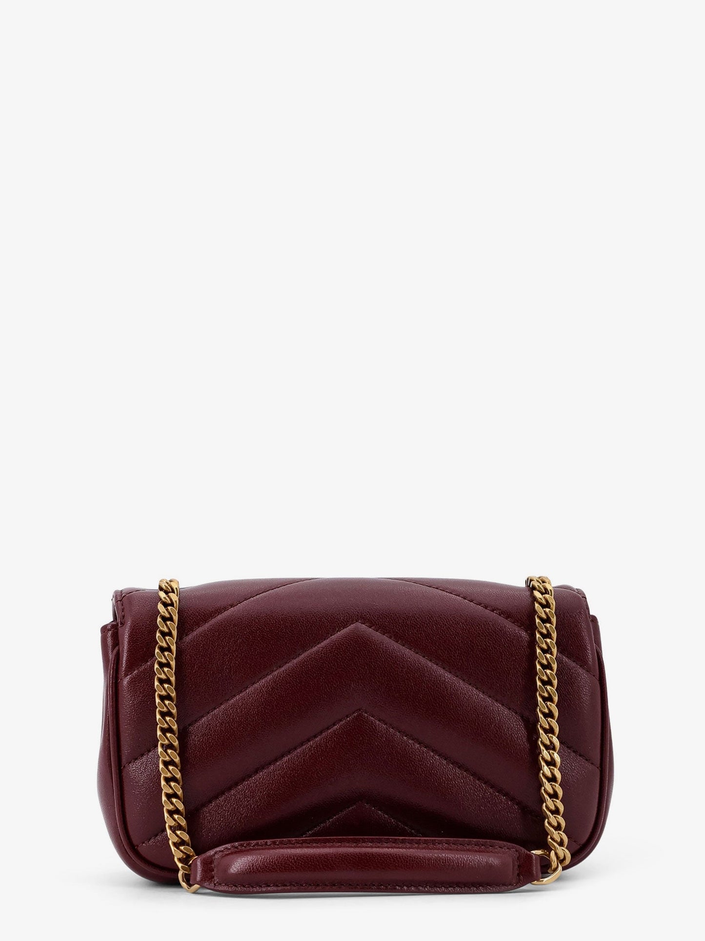 Saint Laurent Women Loulou Mini Crossbody Bag With Chevron Stitching SAINT LAURENT