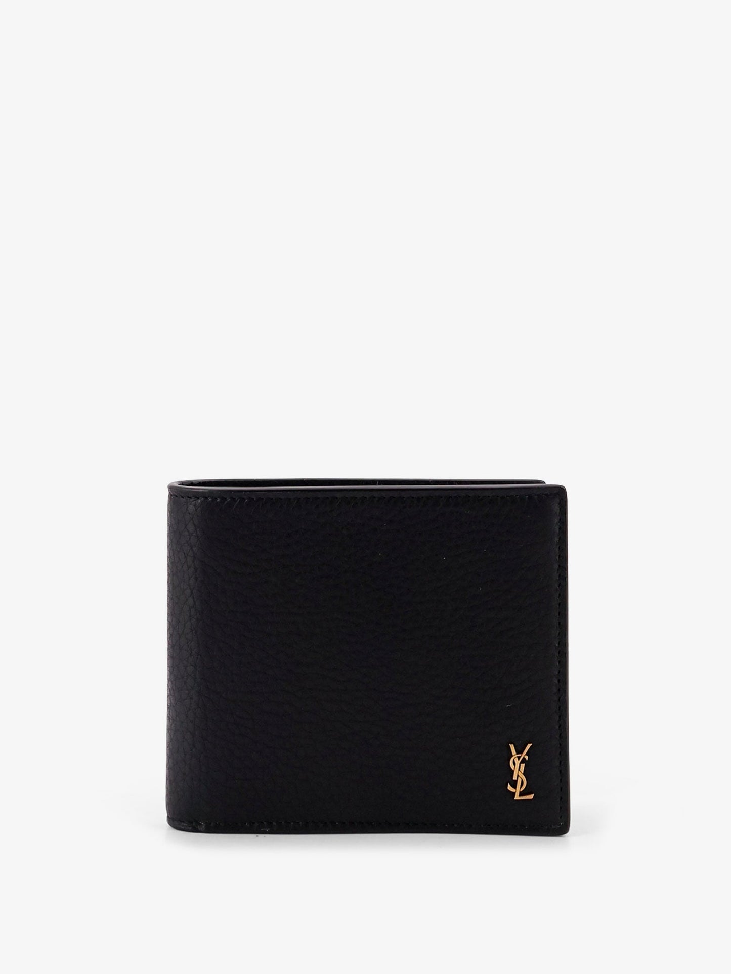 Saint Laurent Men East/West Tiny Leather Wallet SAINT LAURENT