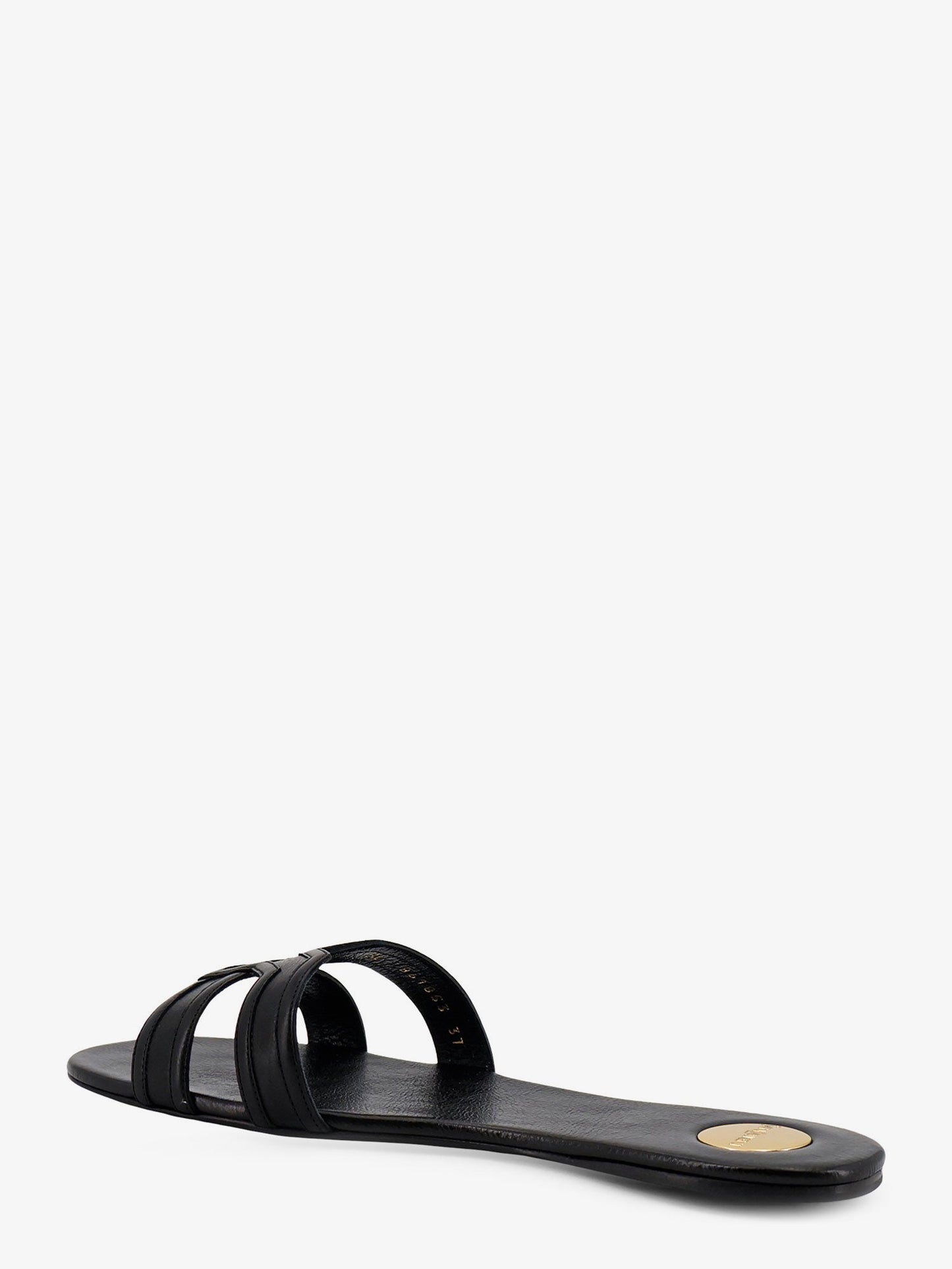Saint Laurent Women Mabrouka Leather Sandals SAINT LAURENT