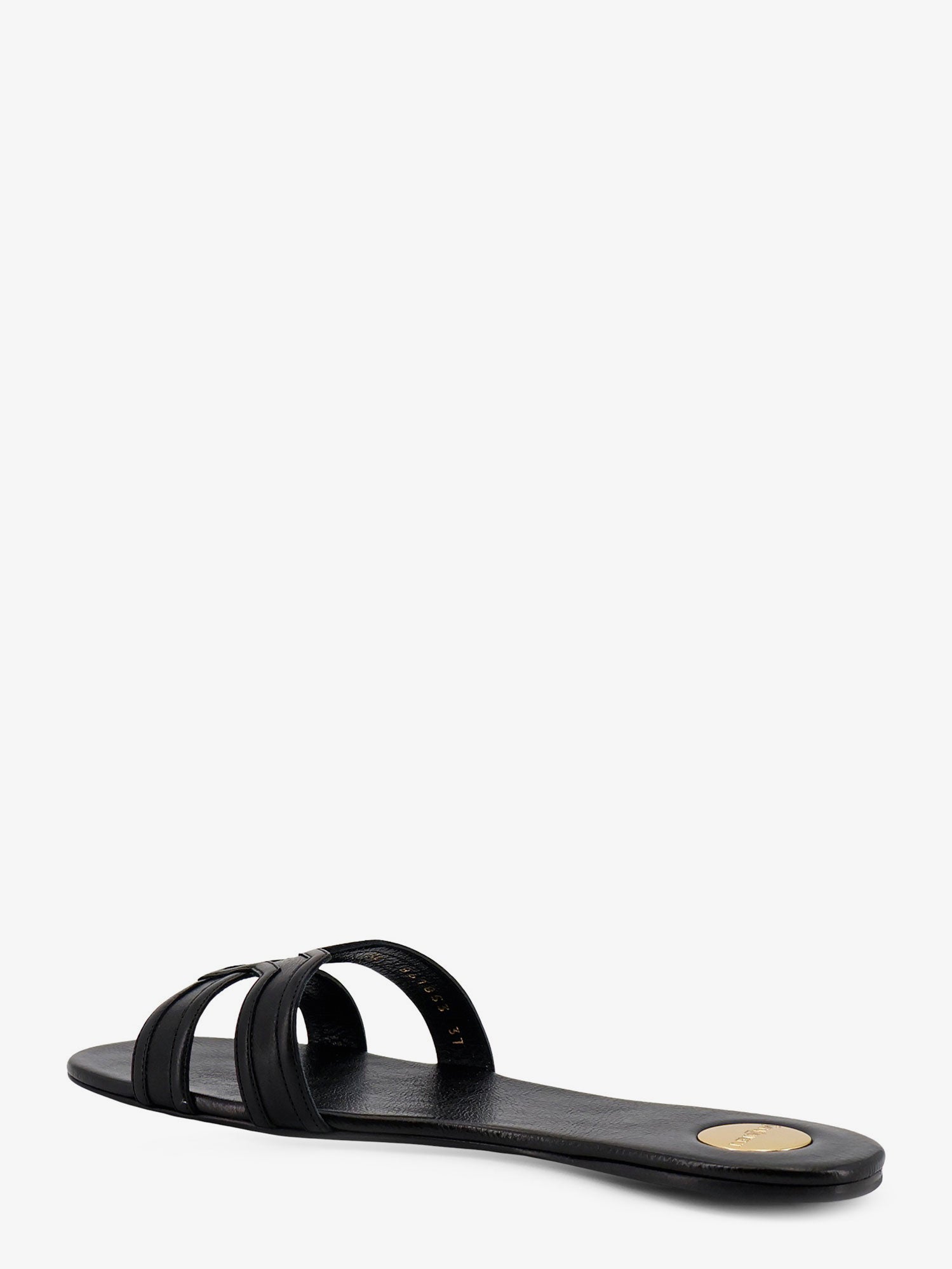 Saint Laurent Women Mabrouka Leather Sandals SAINT LAURENT
