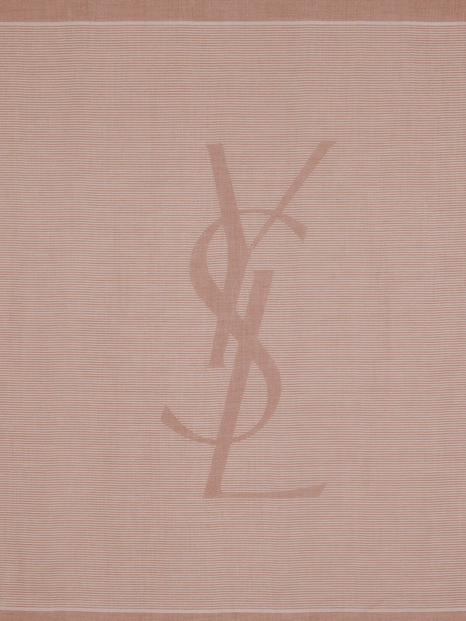 Saint Laurent Women Cassandre Cashmere And Silk Foulard SAINT LAURENT