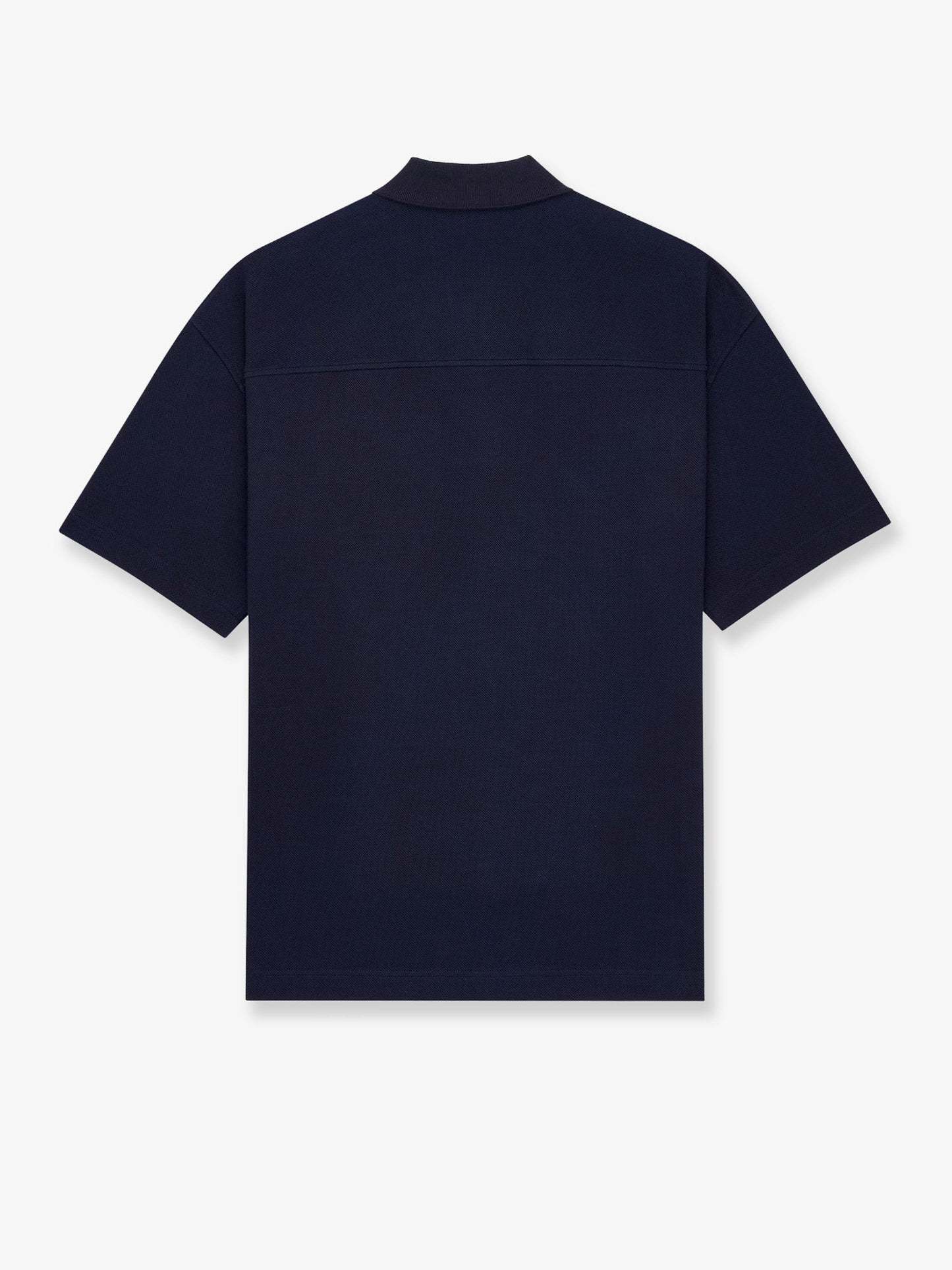 Saint Laurent Men Pique Cotton Polo Shirt SAINT LAURENT