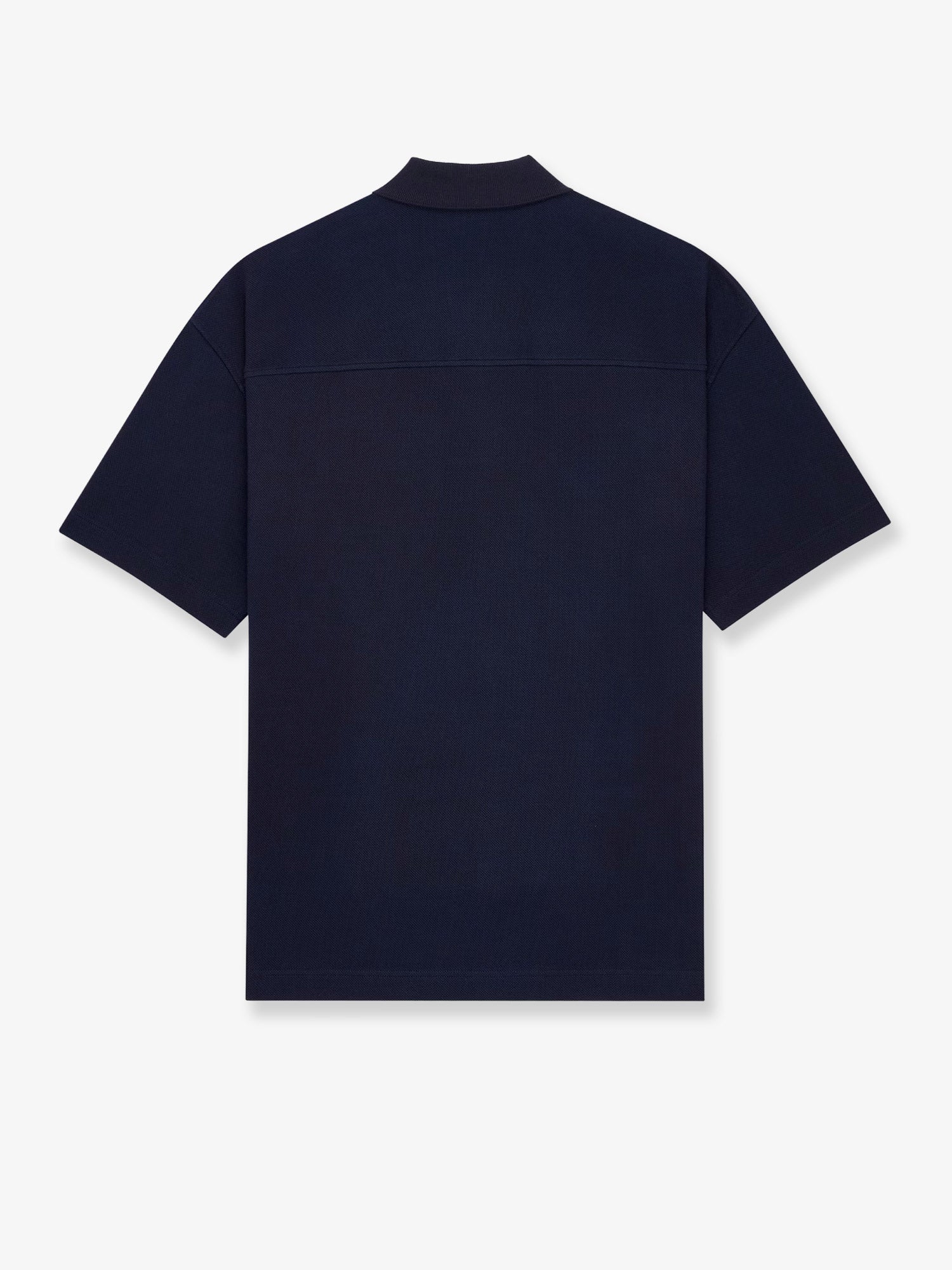 Saint Laurent Men Pique Cotton Polo Shirt SAINT LAURENT