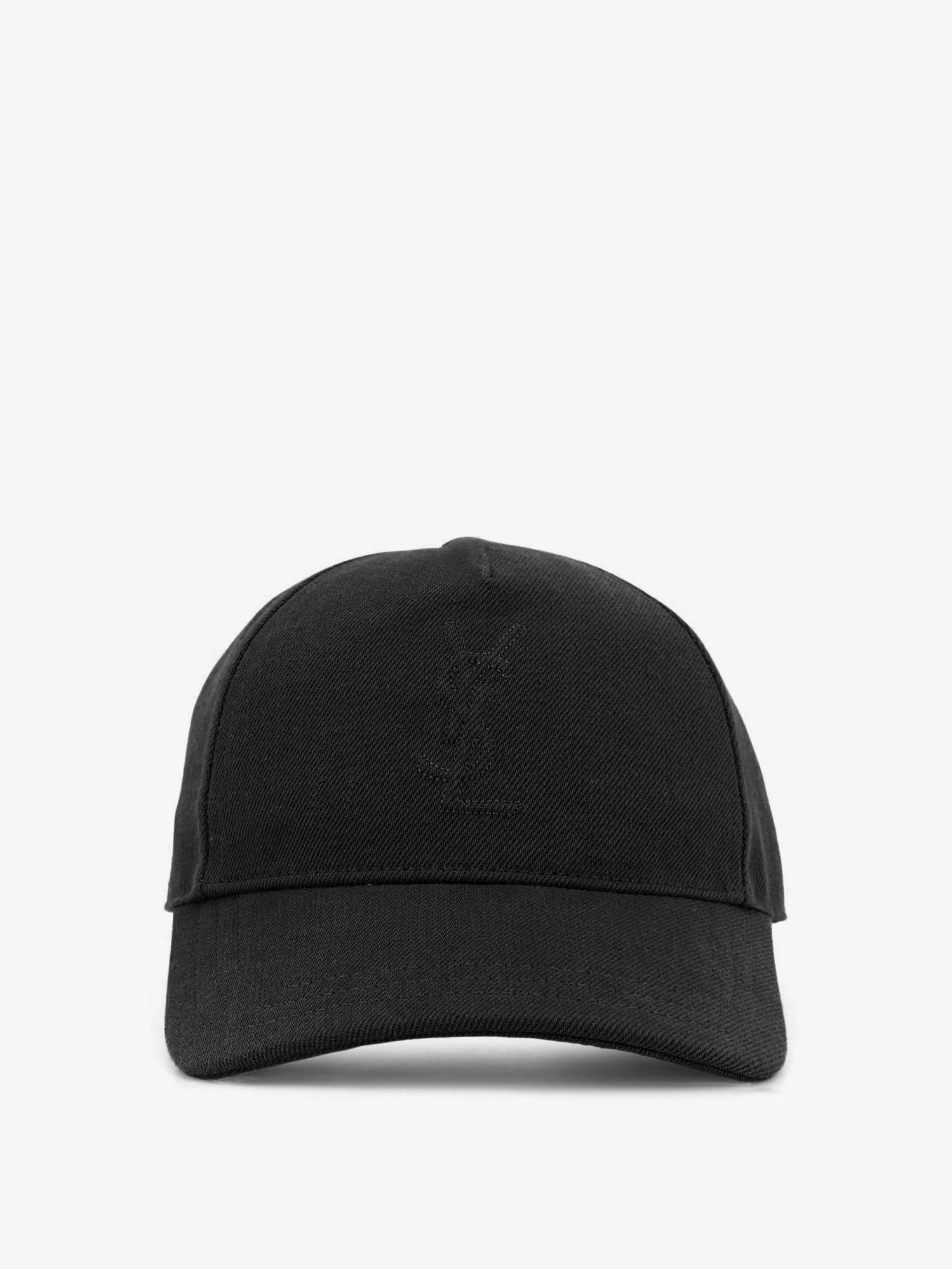 Saint Laurent Men Black Denim Hat SAINT LAURENT