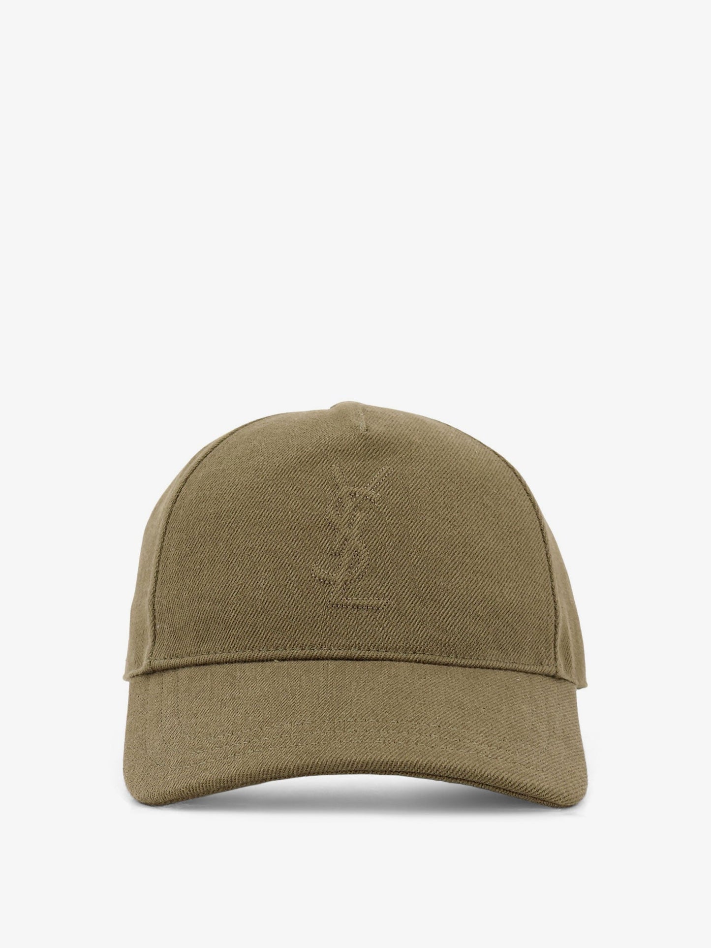 Saint Laurent Men Cassandre Logo Denim Hat SAINT LAURENT